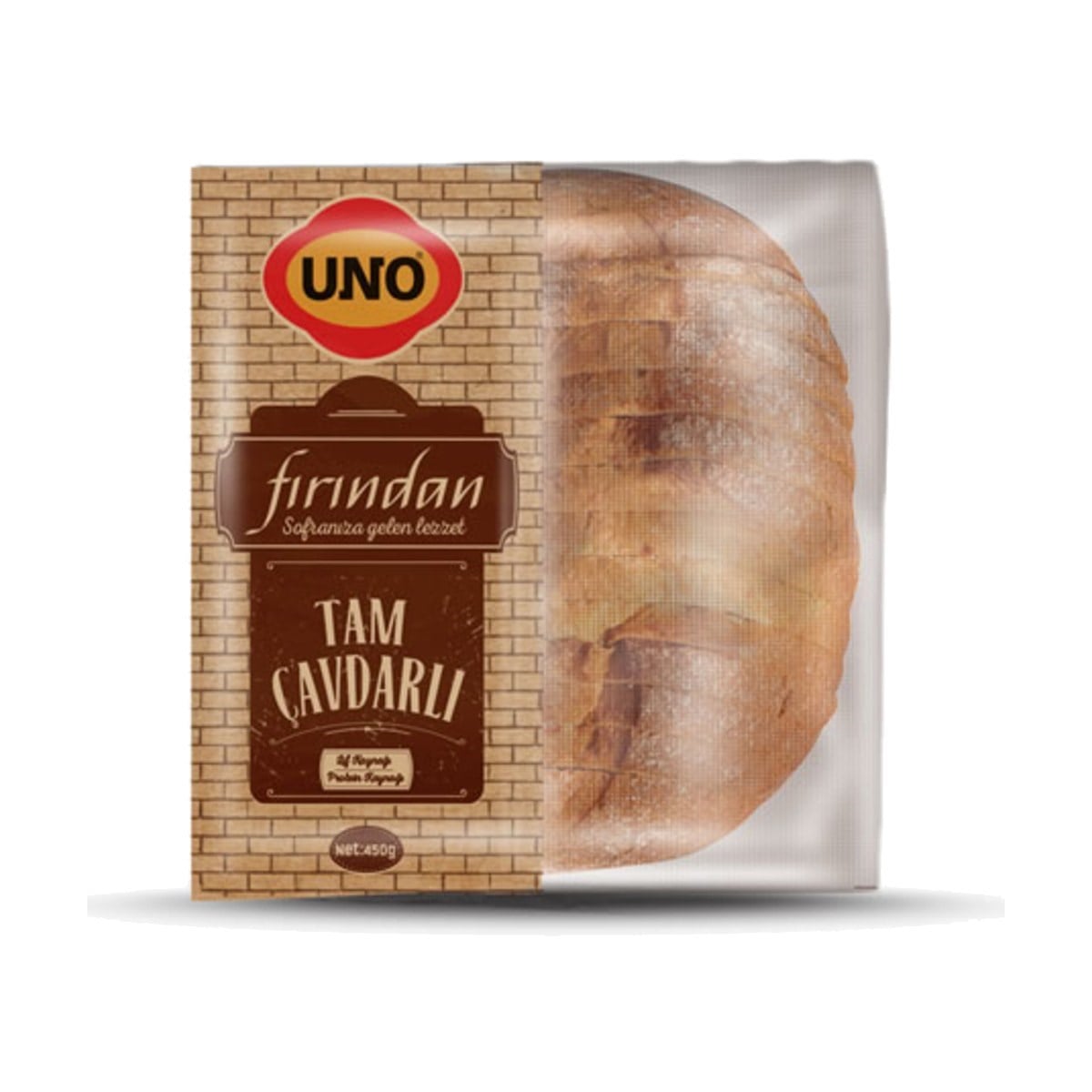 Uno Fırından Tam Çavdarlı Ekmek 450 GR