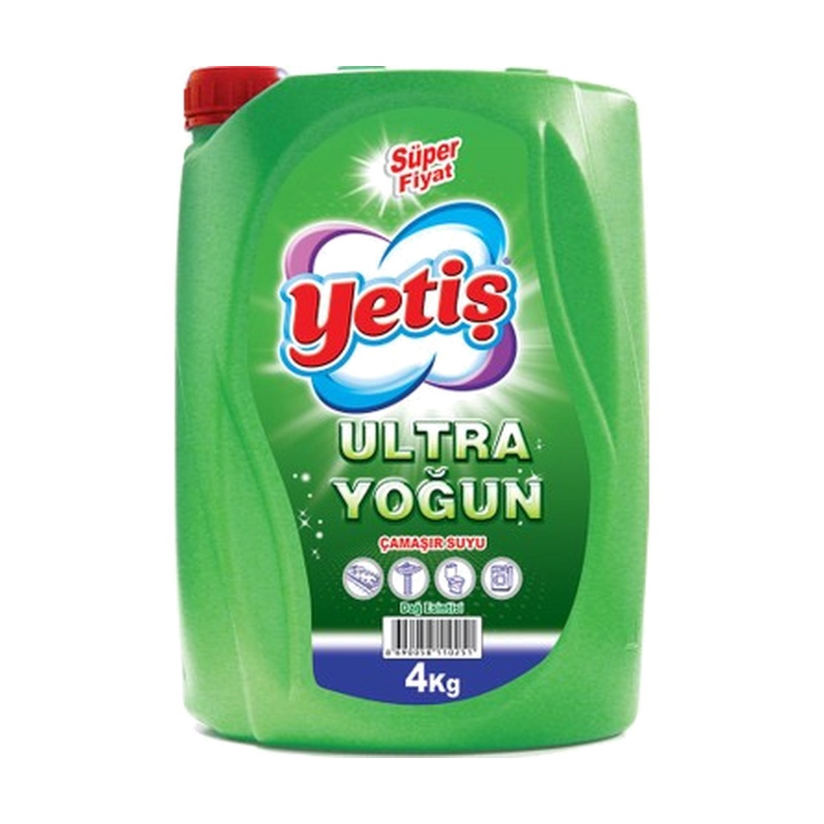 Yetiş Ultra Çamaşır Suyu Dağ  Esintisi 4000 GR