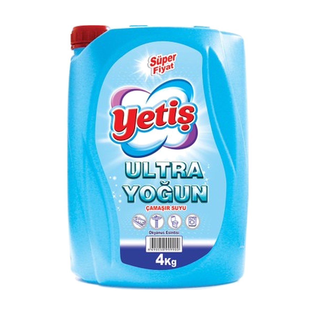 Yetiş Ultra Çamaşır Suyu Okyanus Esintisi 4000 GR