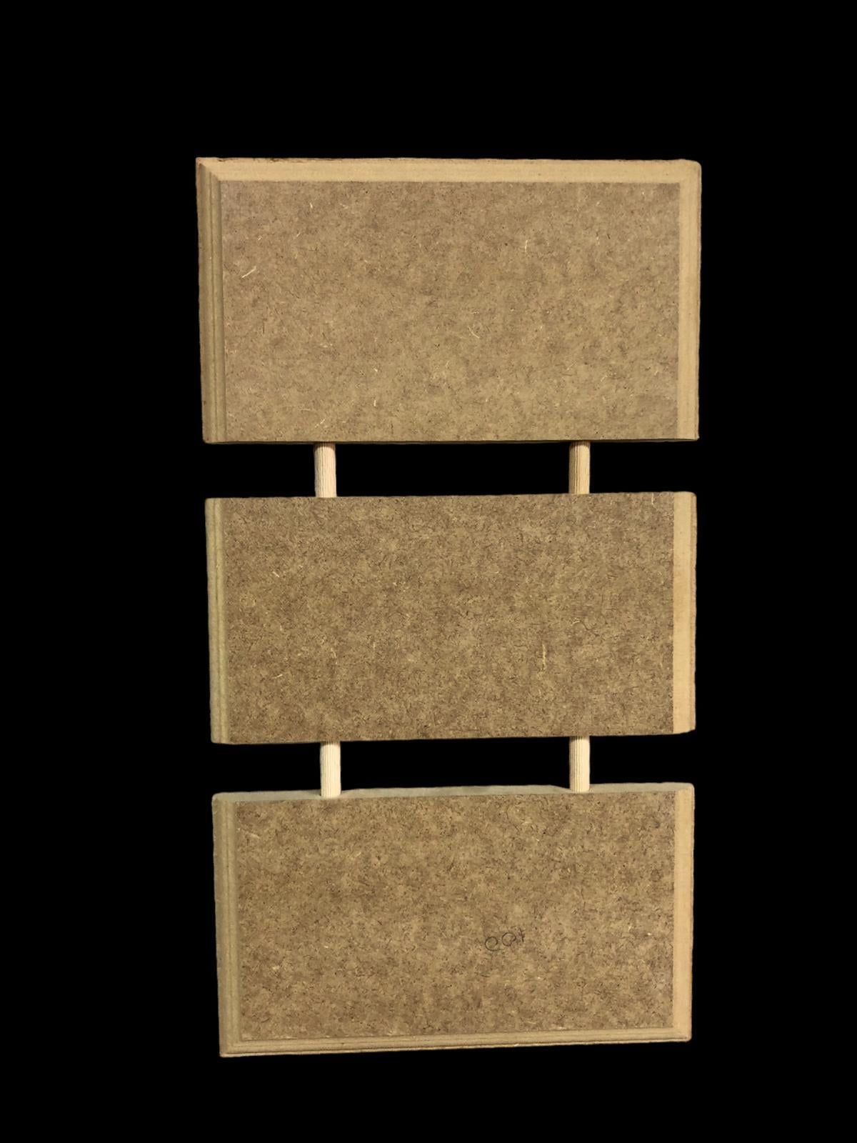 3'LÜ DİKDÖRTGEN PANO 45X25 CM