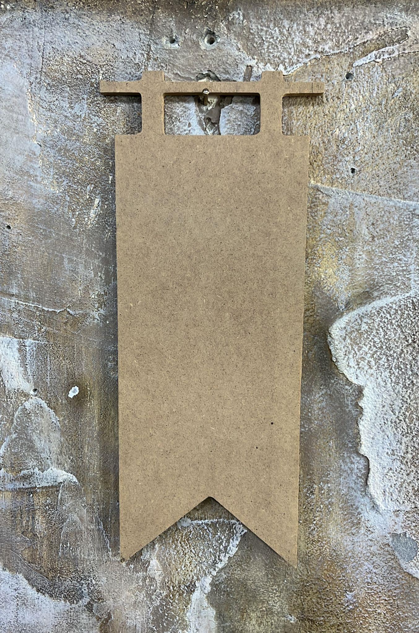AHŞAP FLAMA PANO 31,5X12 CM