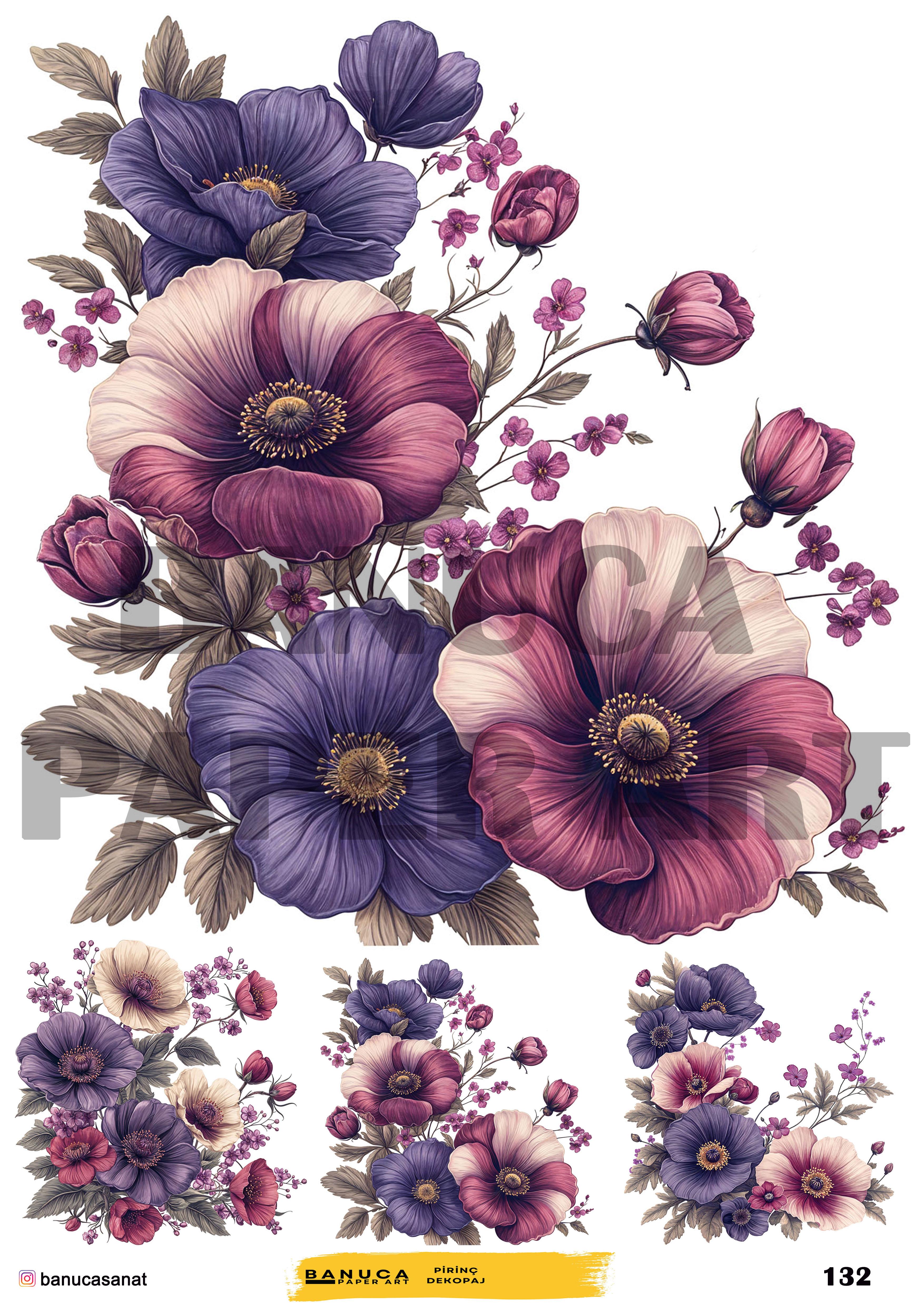 BANUCA PAPER ART PİRİNÇ KAĞIDI 42X30 CM