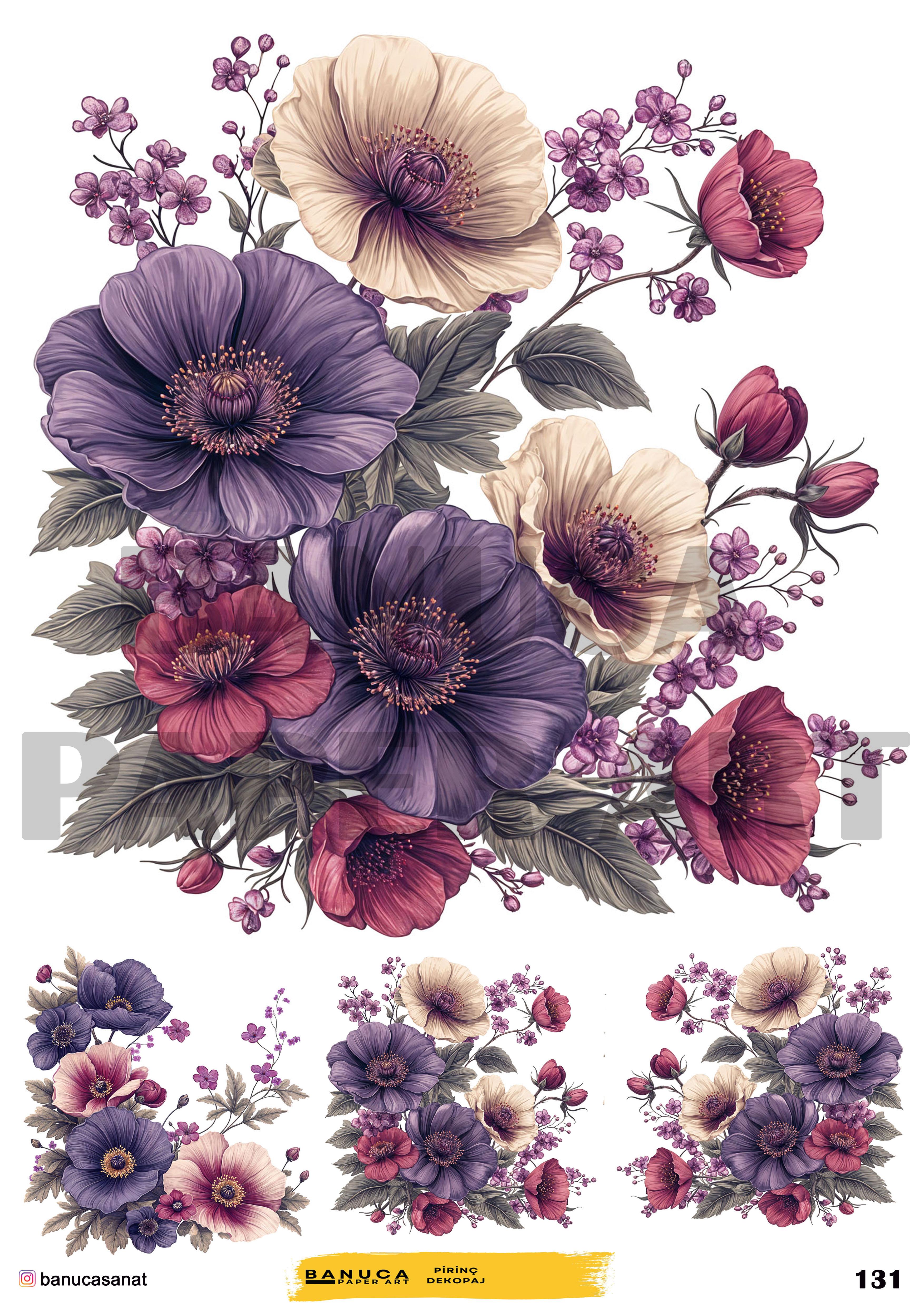 BANUCA PAPER ART PİRİNÇ KAĞIDI 42X30 CM