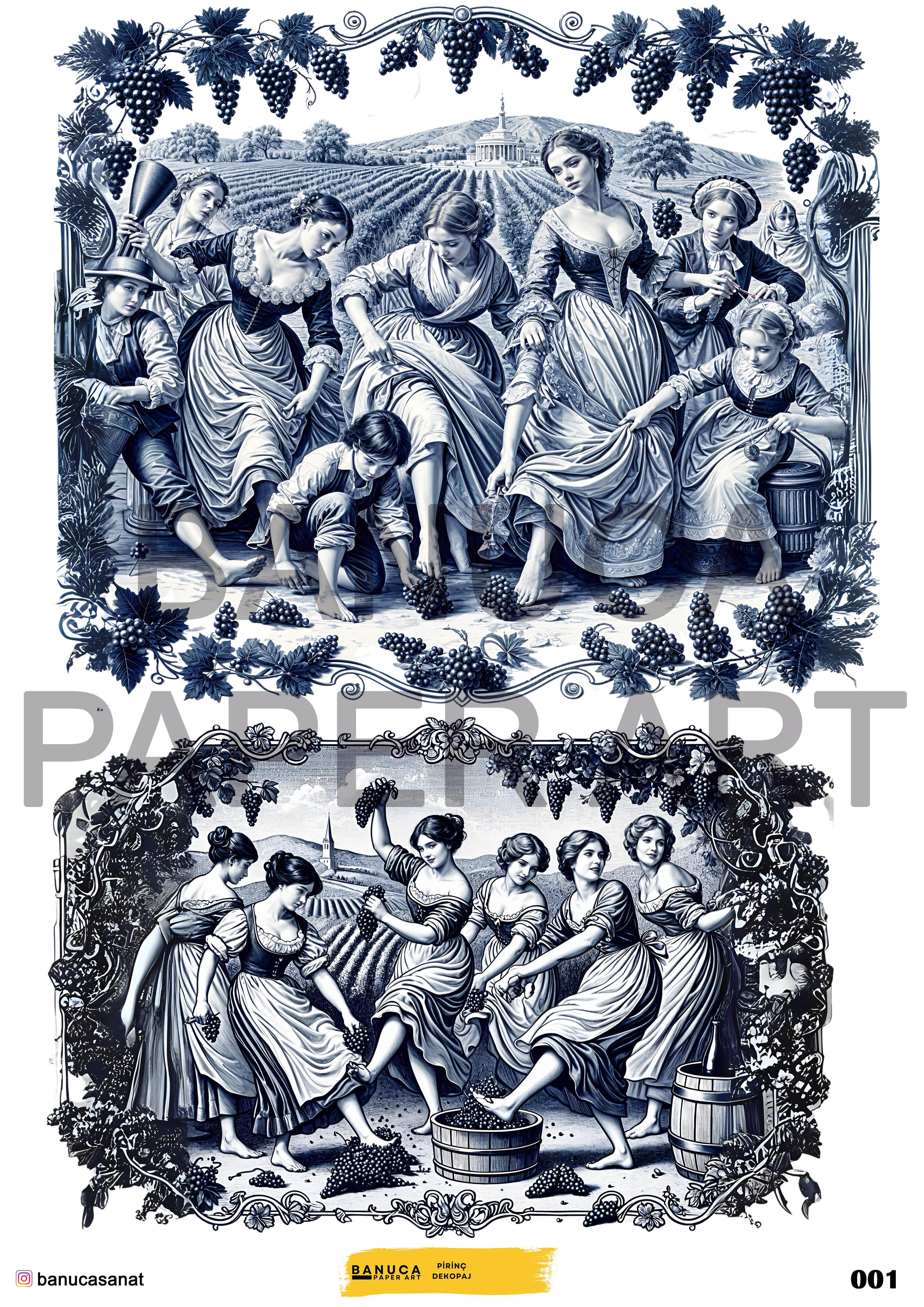 BANUCA PAPER ART PİRİNÇ KAĞIDI 42X30 CM