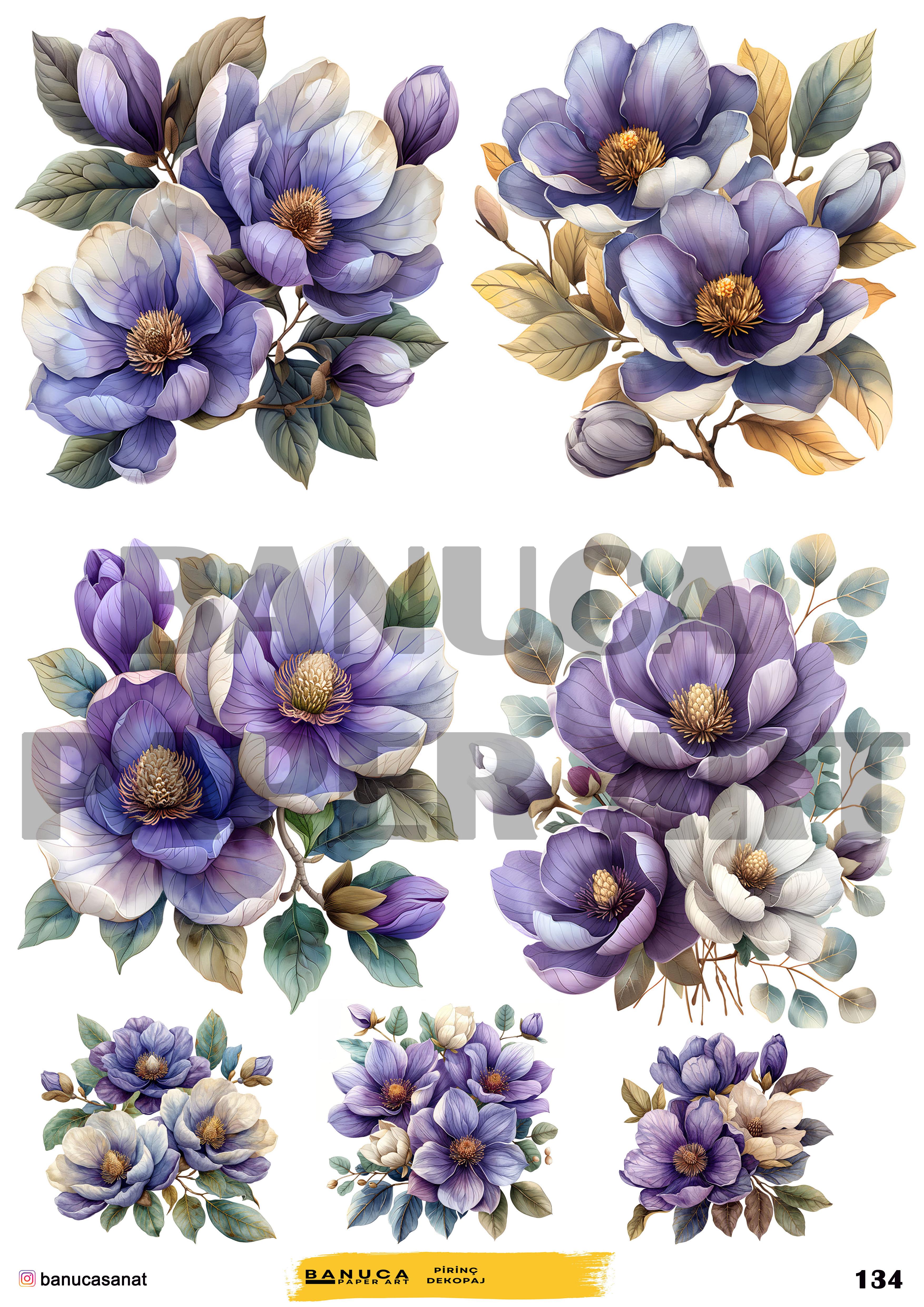 BANUCA PAPER ART PİRİNÇ KAĞIDI 42X30 CM