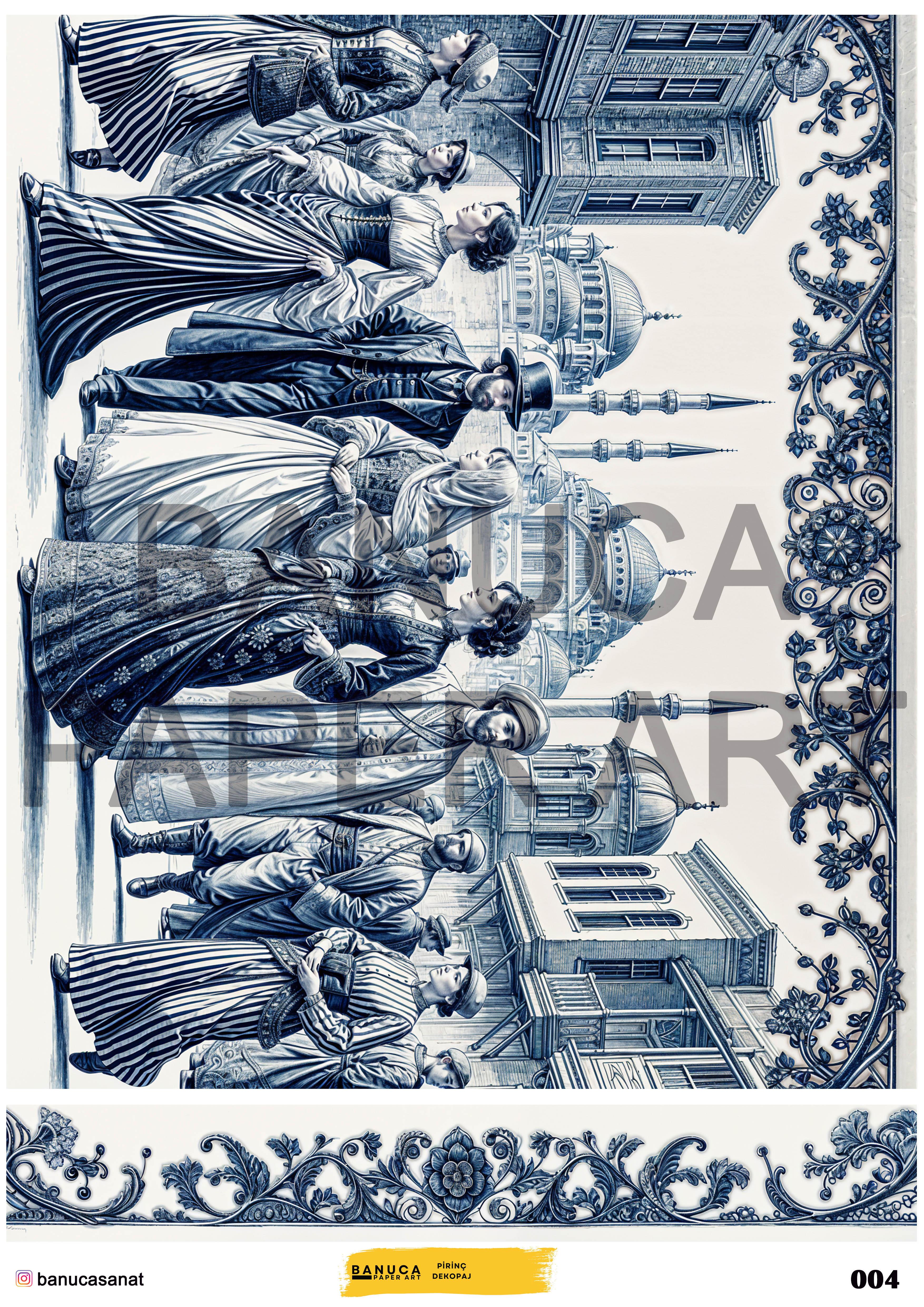 BANUCA PAPER ART PİRİNÇ KAĞIDI 42X30 CM