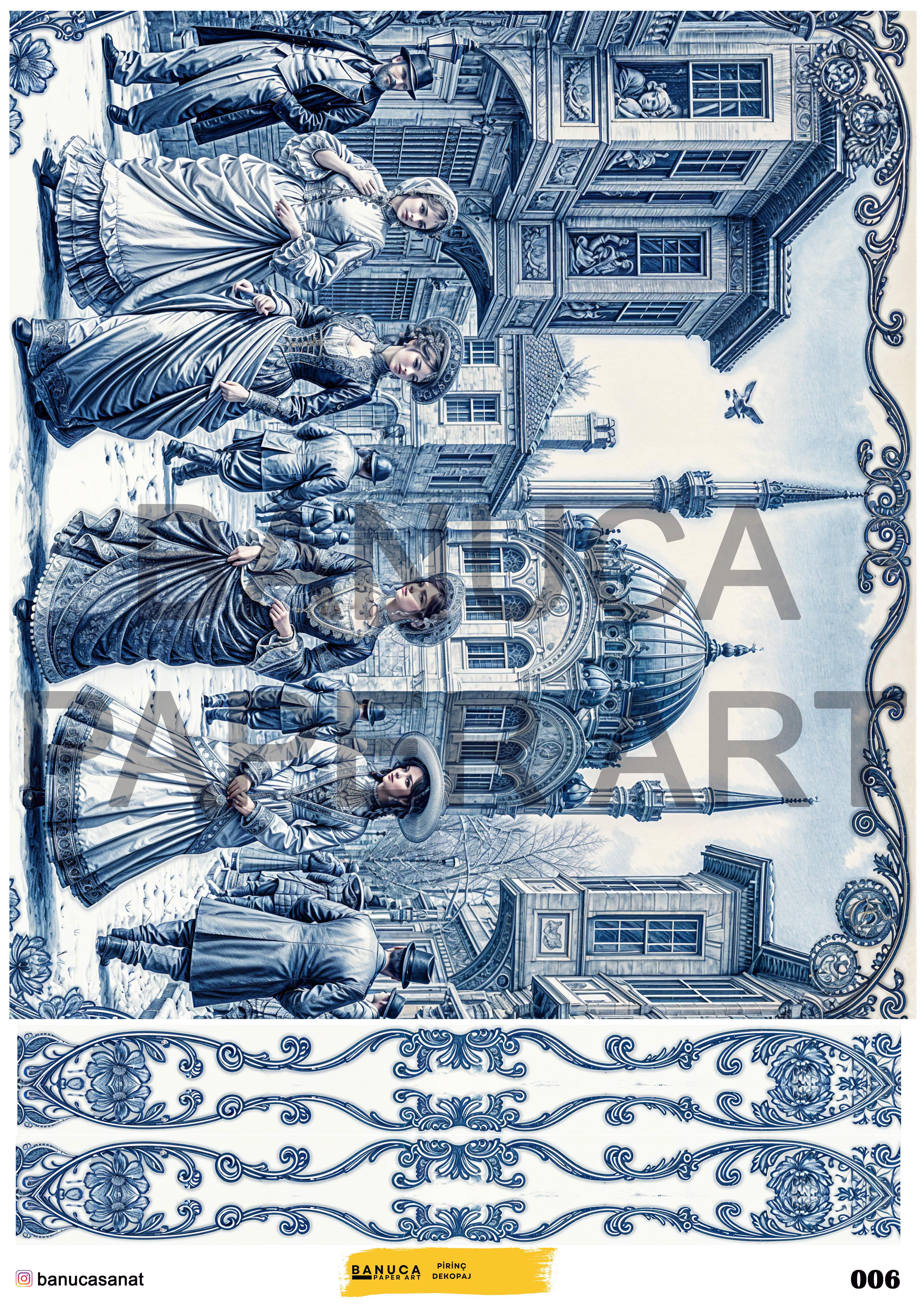 BANUCA PAPER ART PİRİNÇ KAĞIDI 42X30 CM