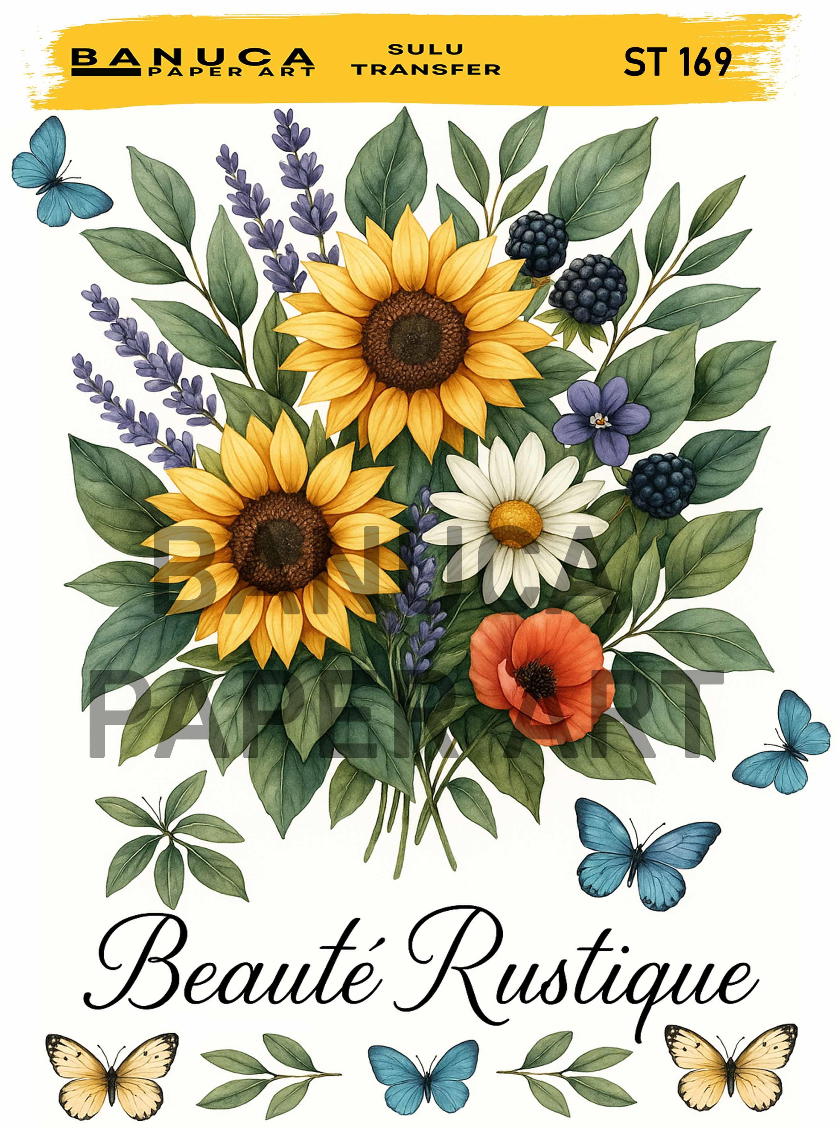 BANUCA PAPER ART SULU TRANSFER