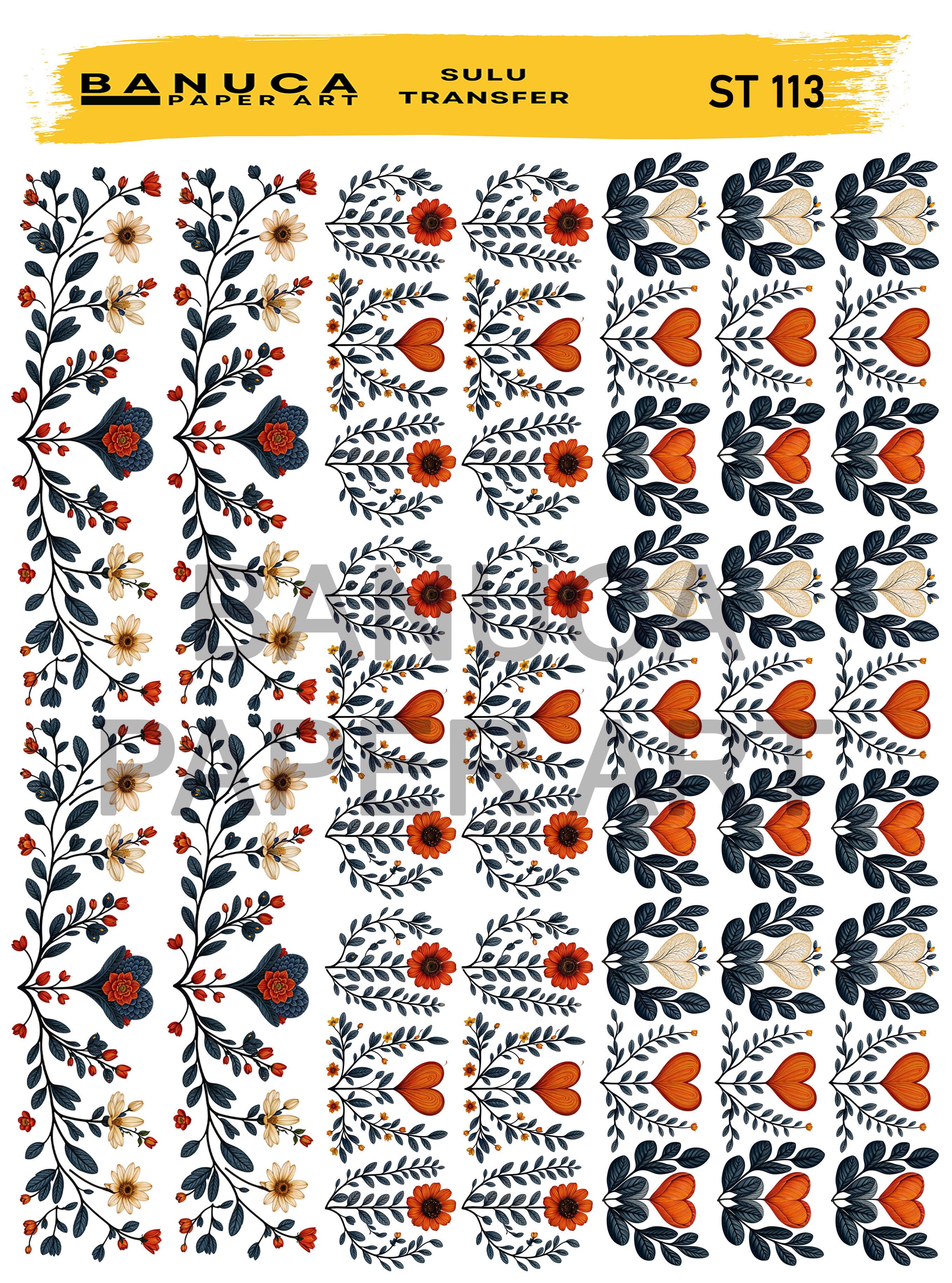 BANUCA PAPER ART SULU TRANSFER