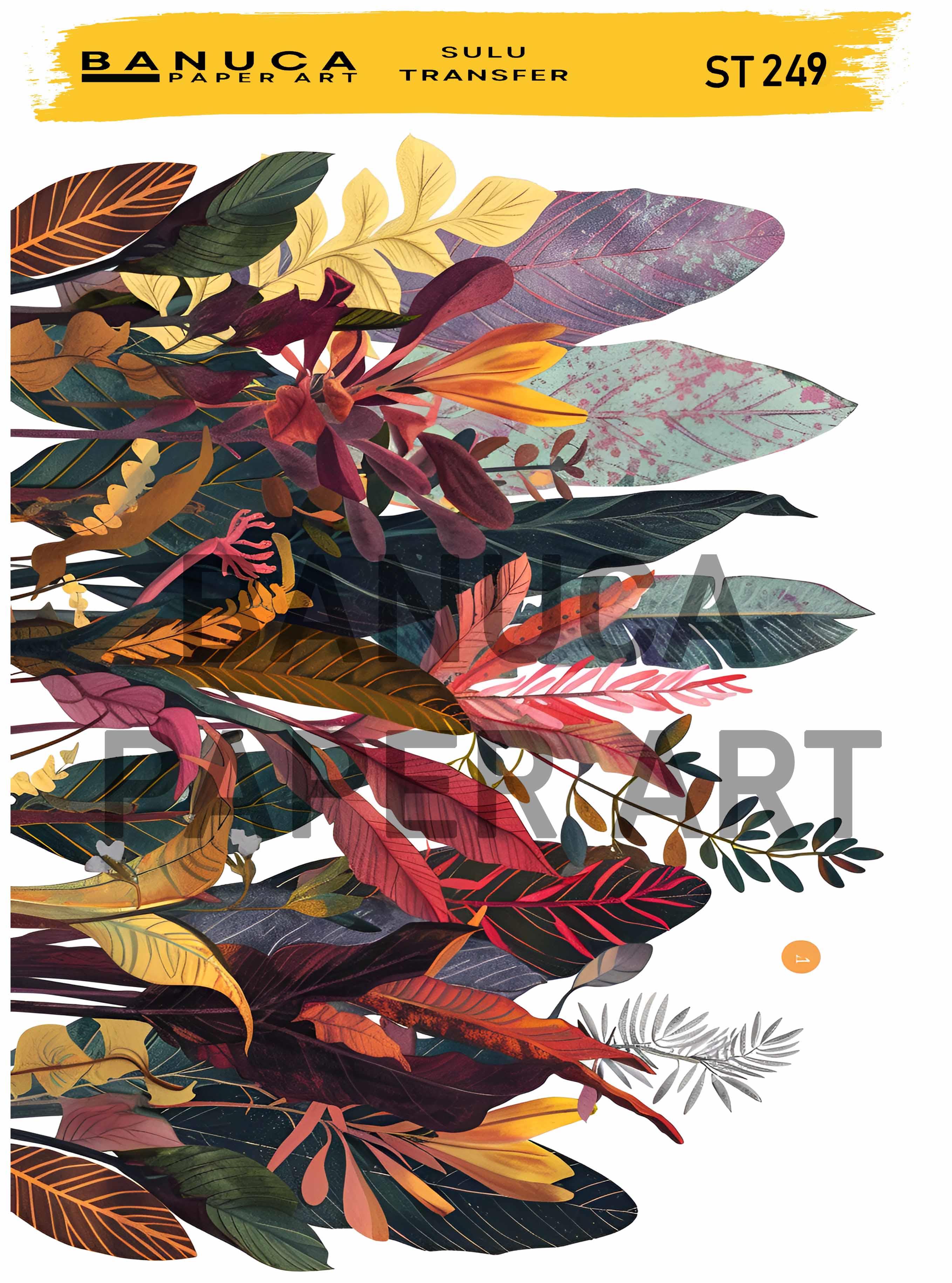 BANUCA PAPER ART SULU TRANSFER