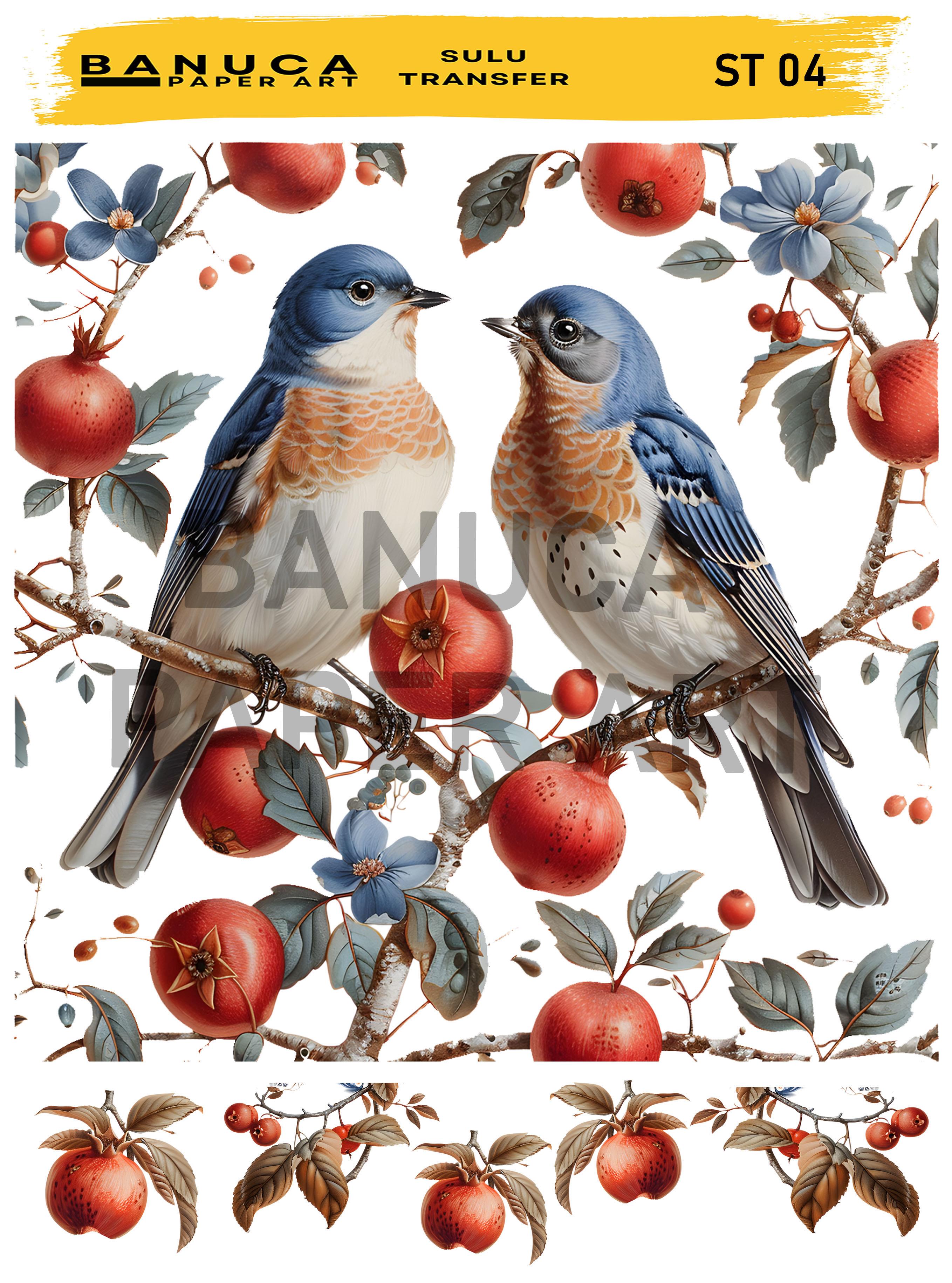 BANUCA PAPER ART SULU TRANSFER