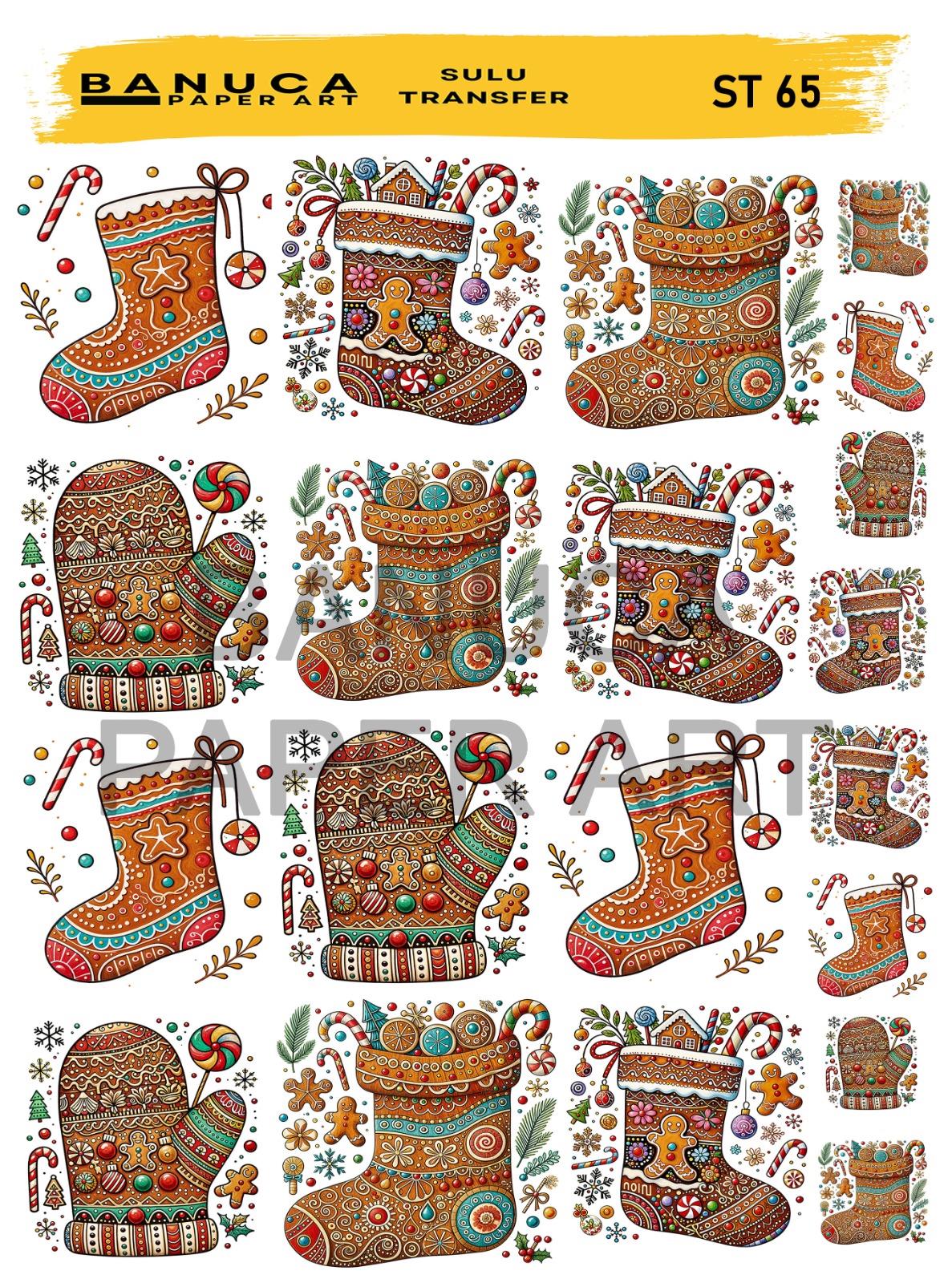 BANUCA PAPER ART SULU TRANSFER