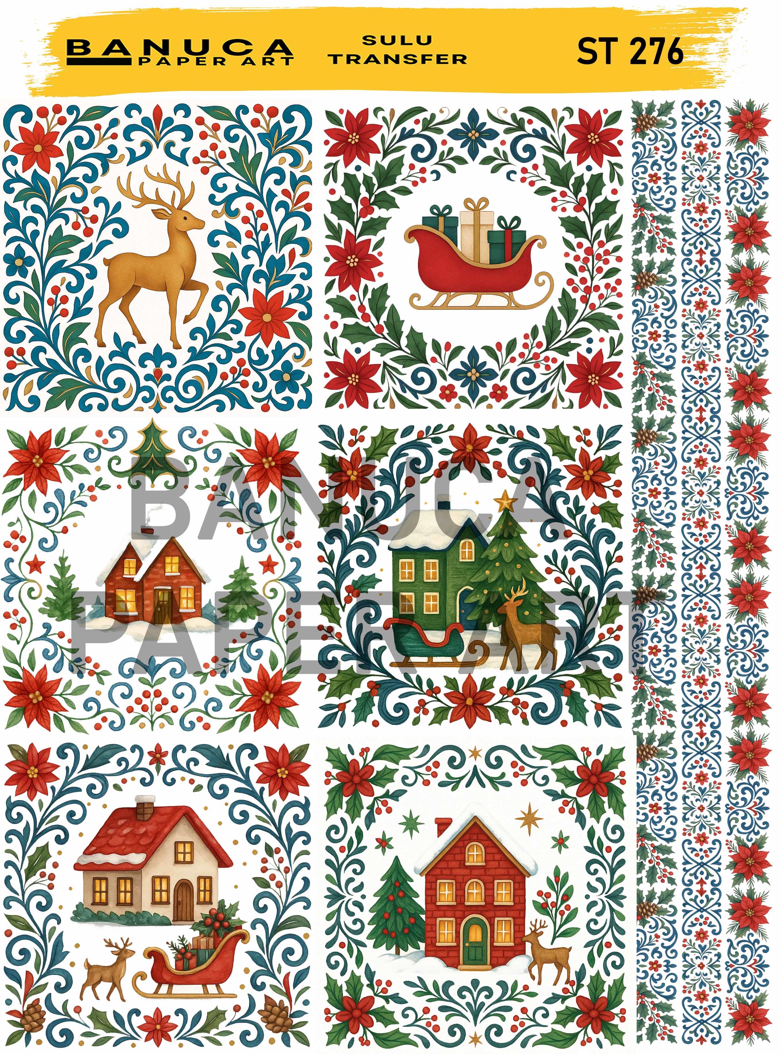 BANUCA PAPER ART SULU TRANSFER