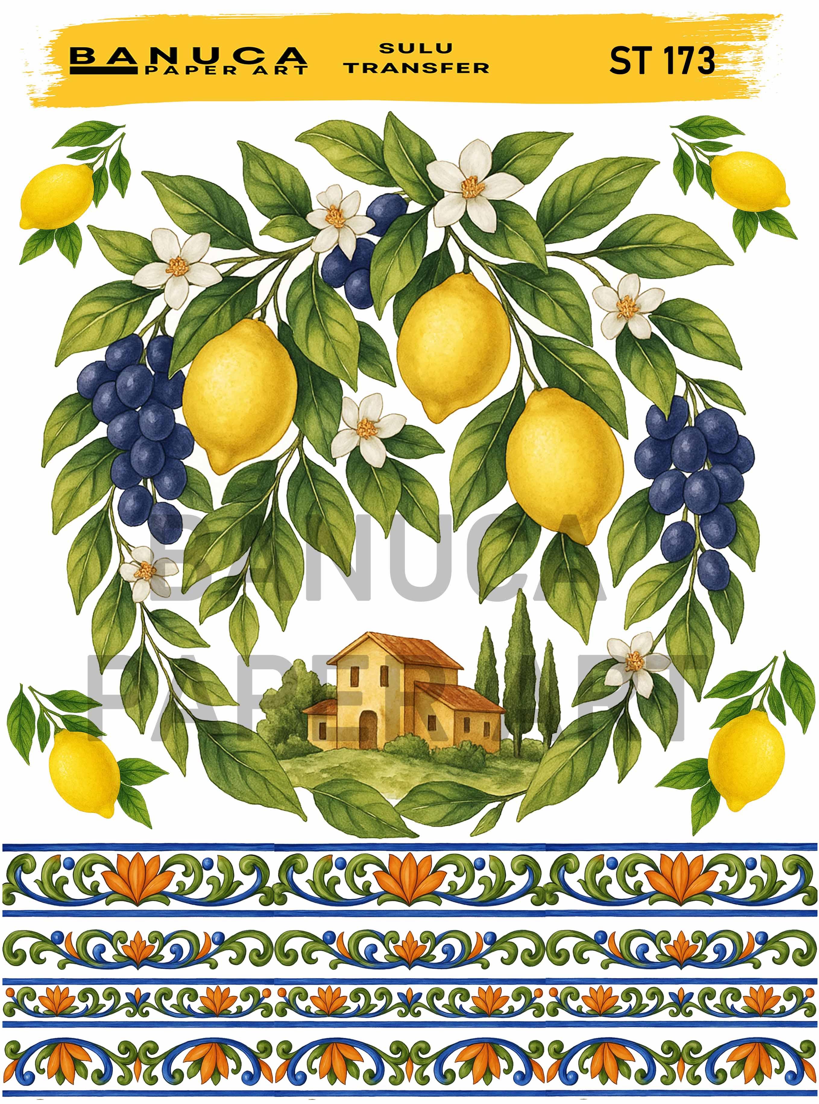 BANUCA PAPER ART SULU TRANSFER