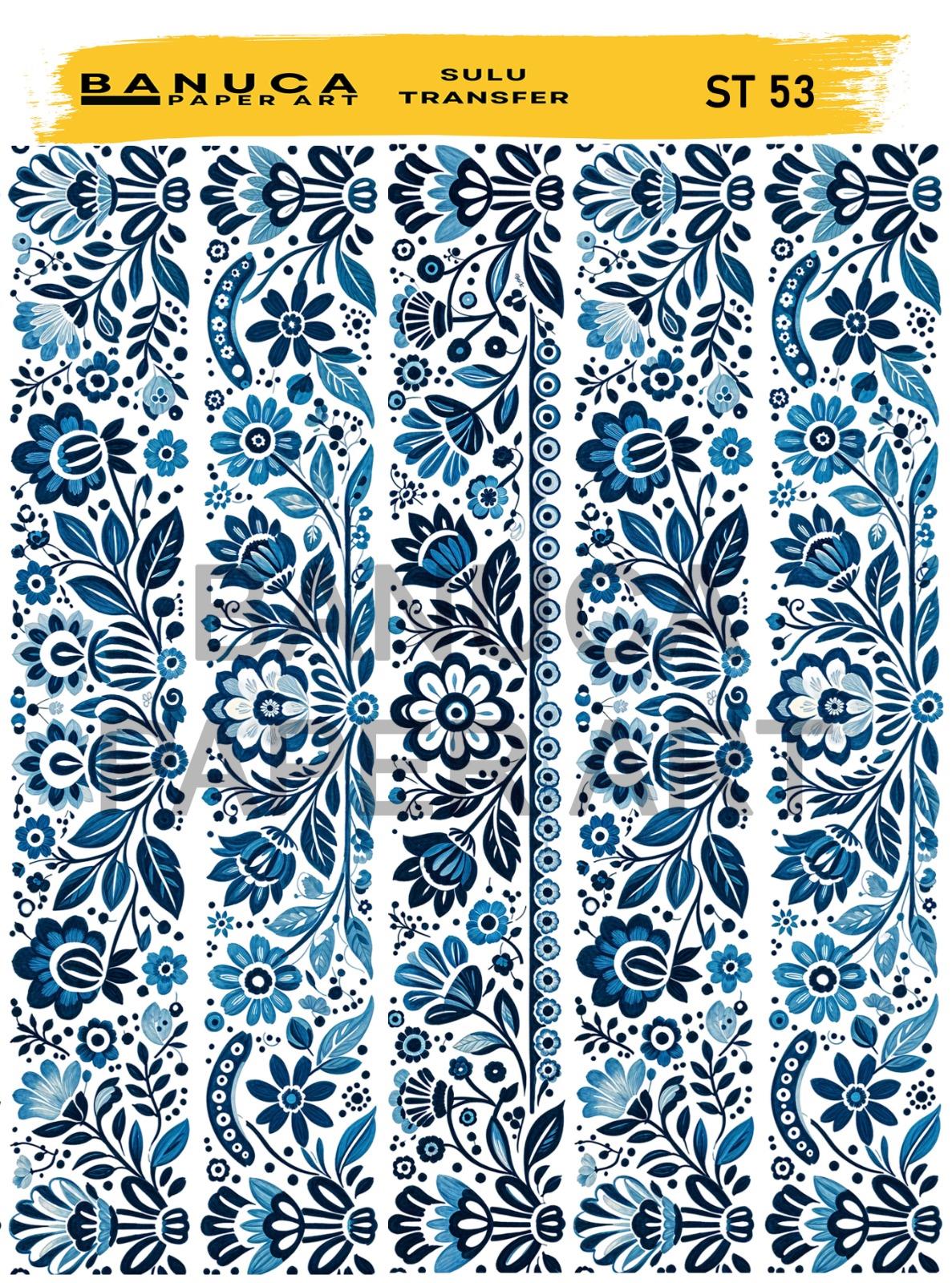 BANUCA PAPER ART SULU TRANSFER