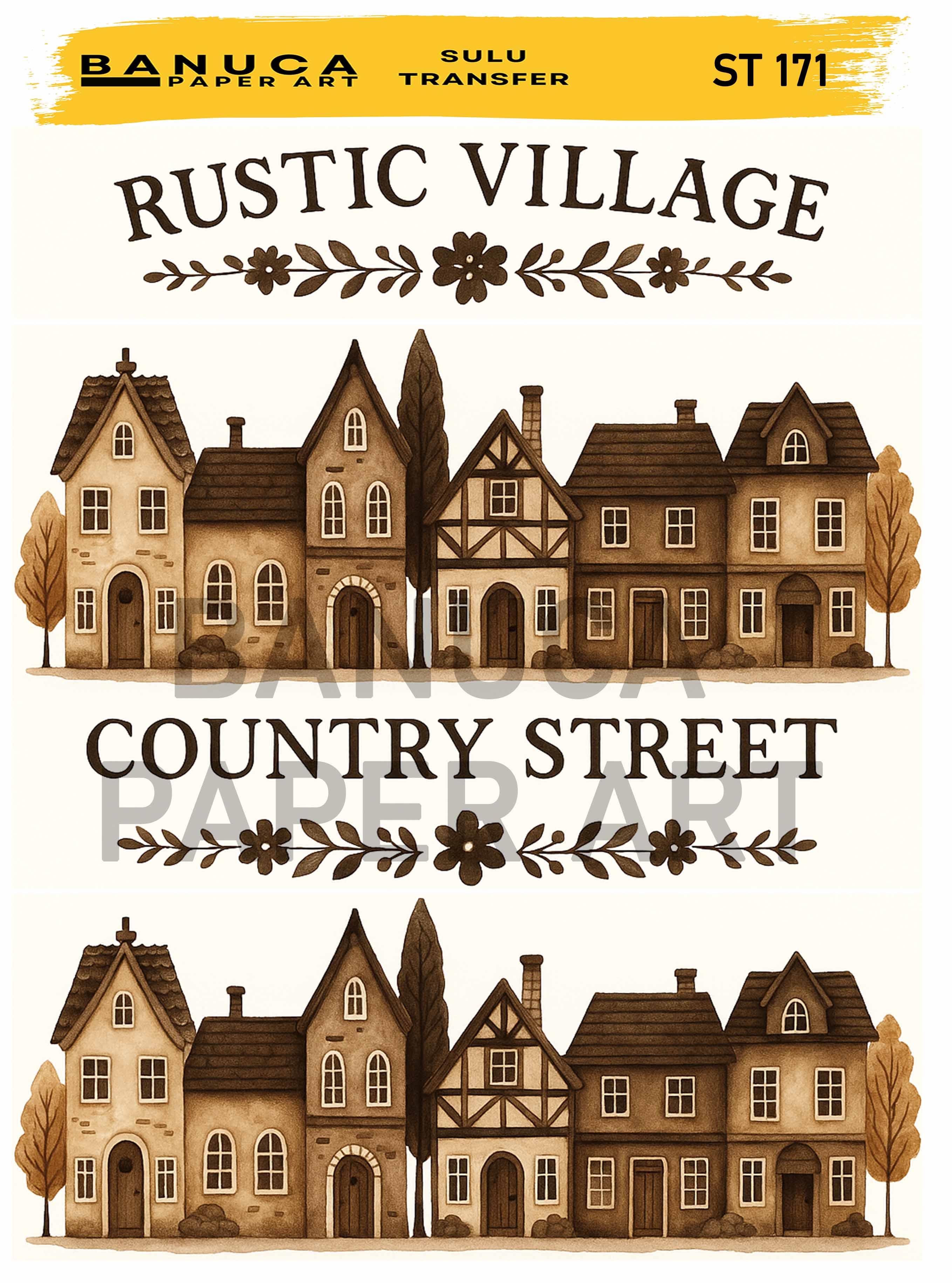 BANUCA PAPER ART SULU TRANSFER