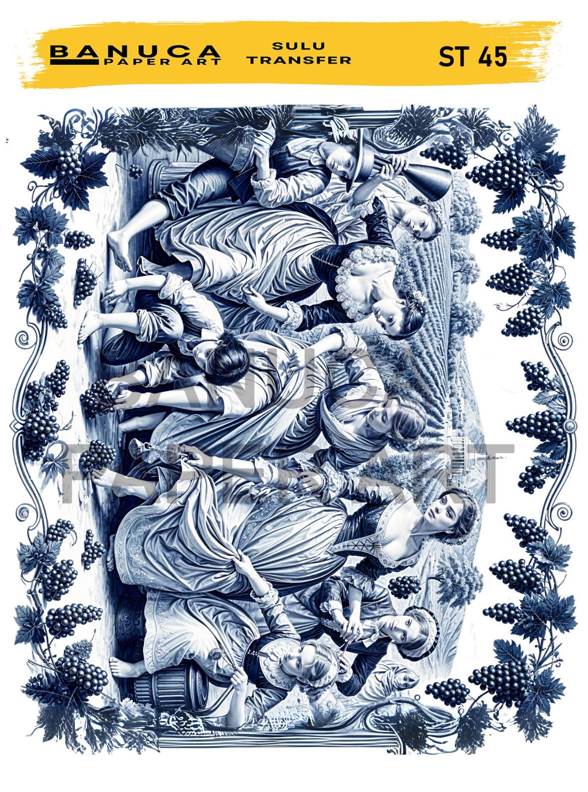 BANUCA PAPER ART SULU TRANSFER