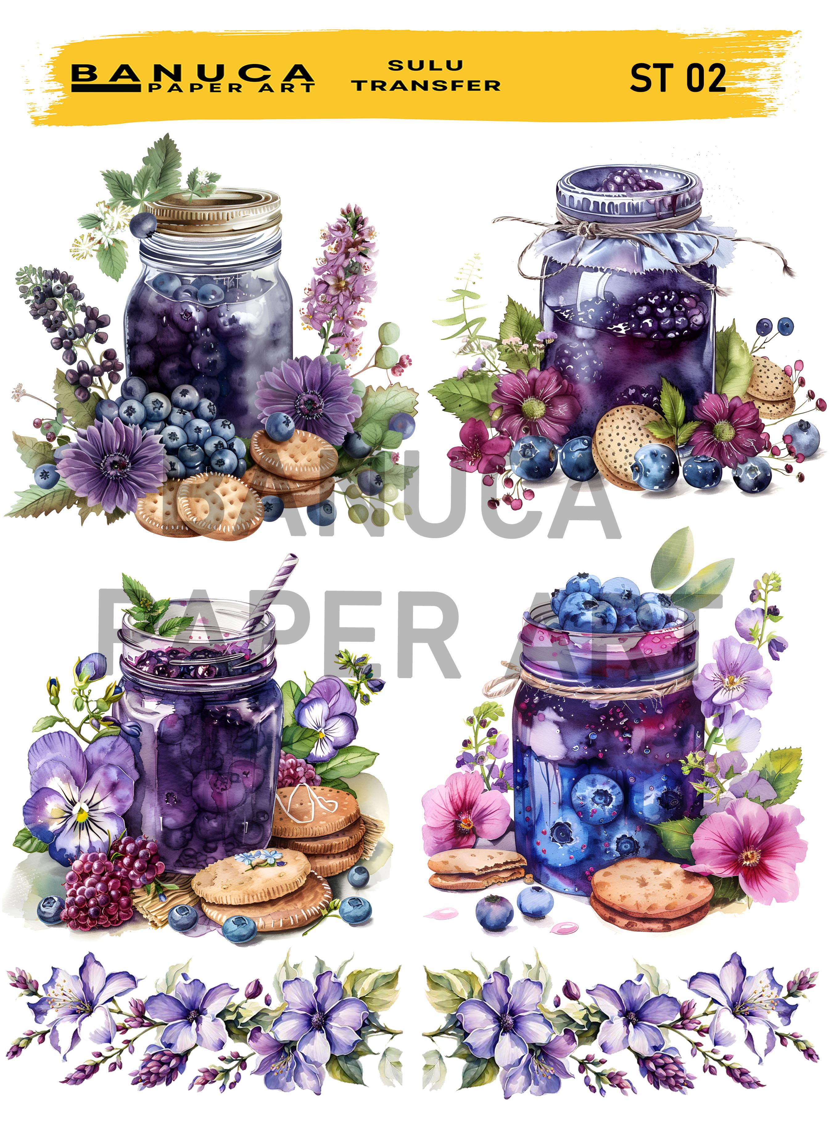 BANUCA PAPER ART SULU TRANSFER