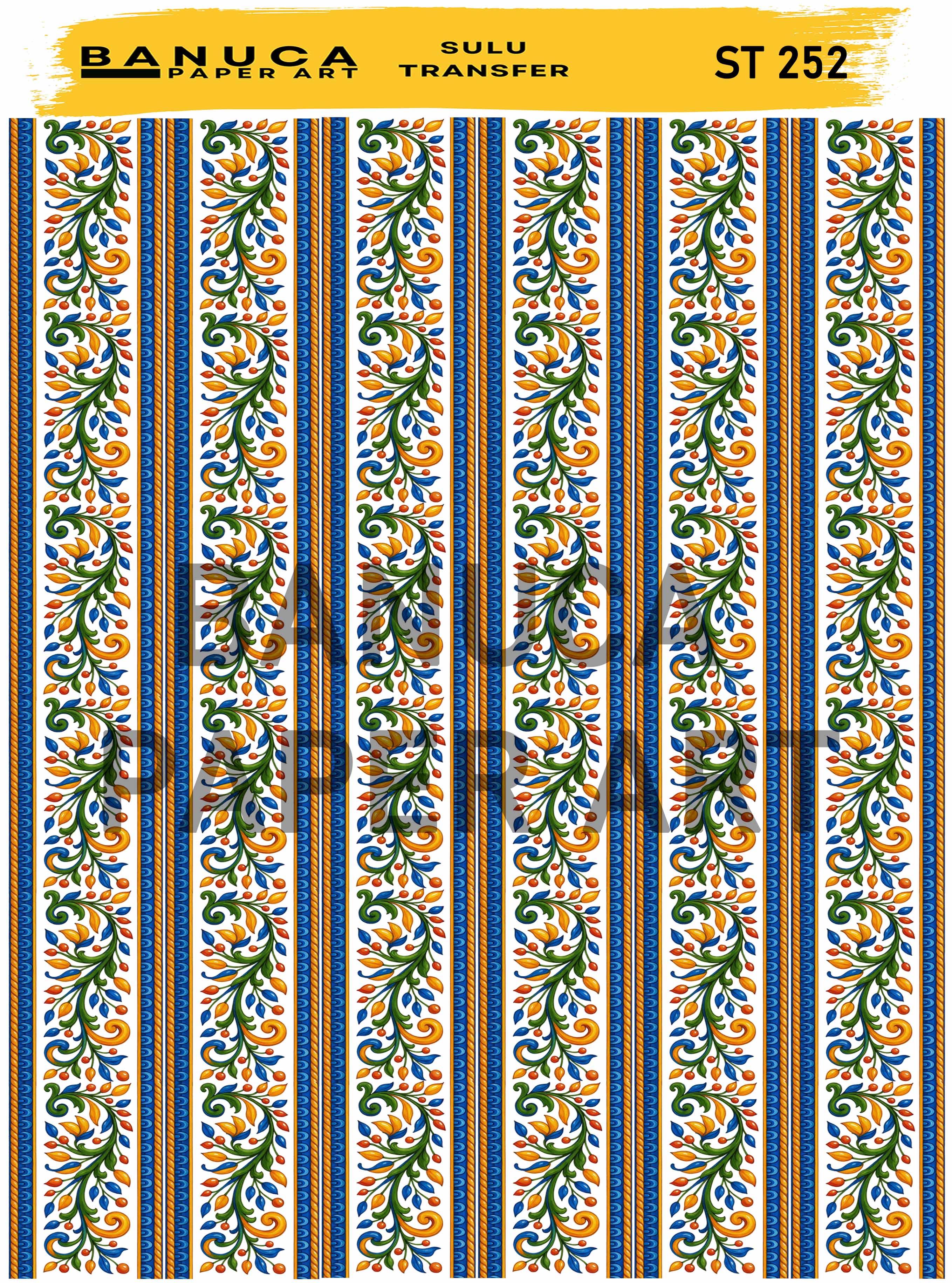 BANUCA PAPER ART SULU TRANSFER