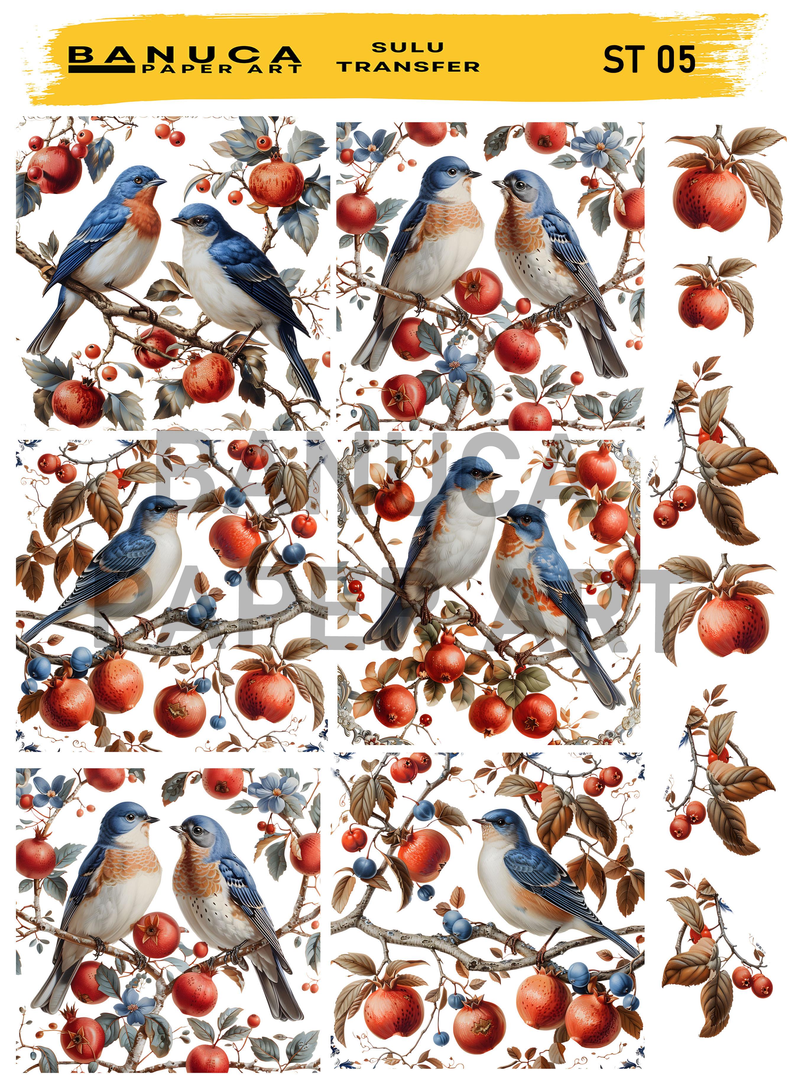 BANUCA PAPER ART SULU TRANSFER