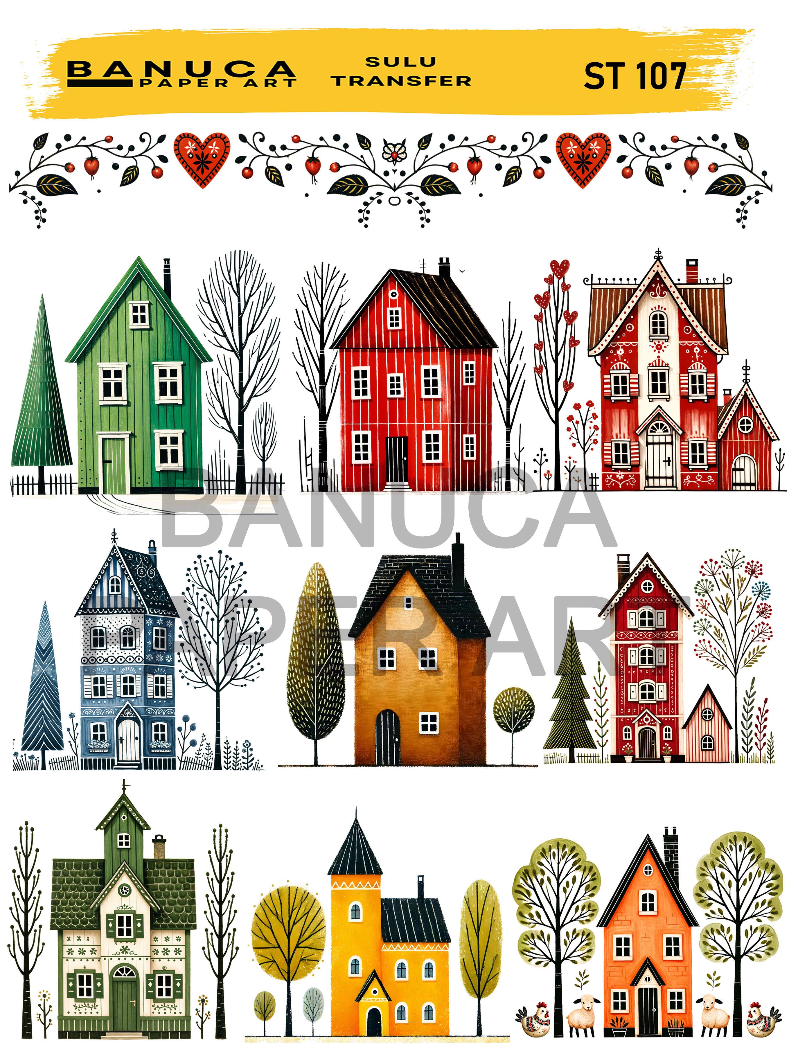 BANUCA PAPER ART SULU TRANSFER