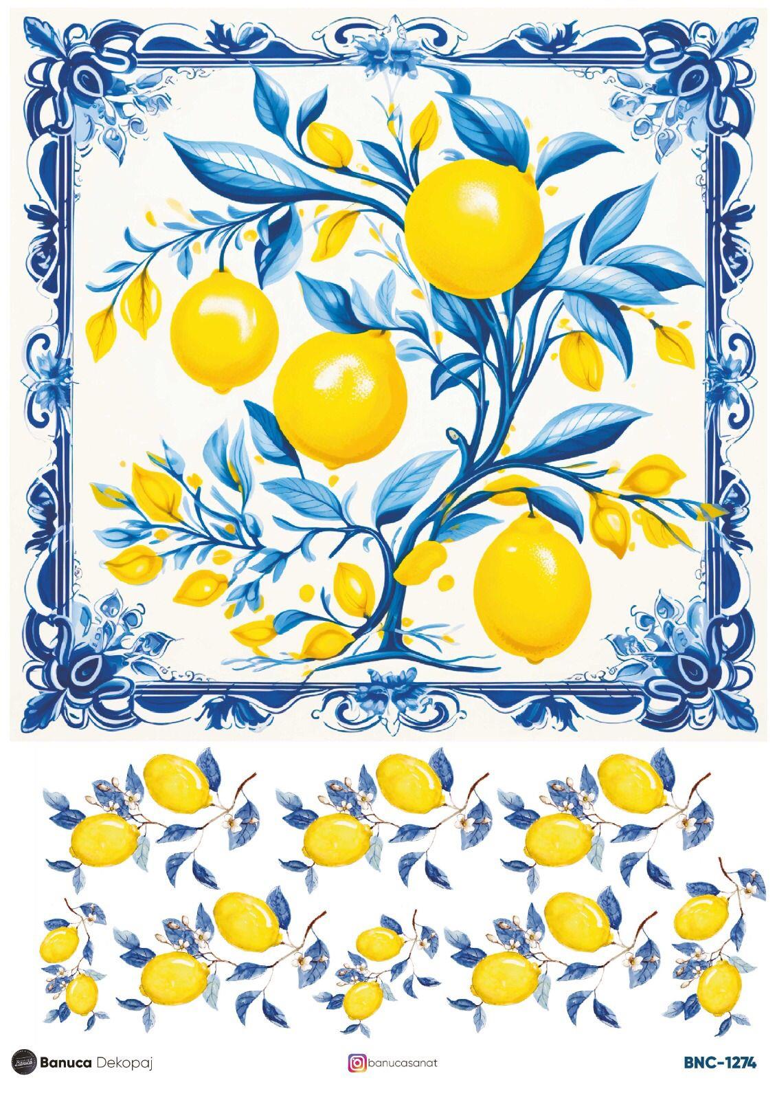 BNC PİRİNÇ DEKOPAJ KAĞIDI 30X41 CM