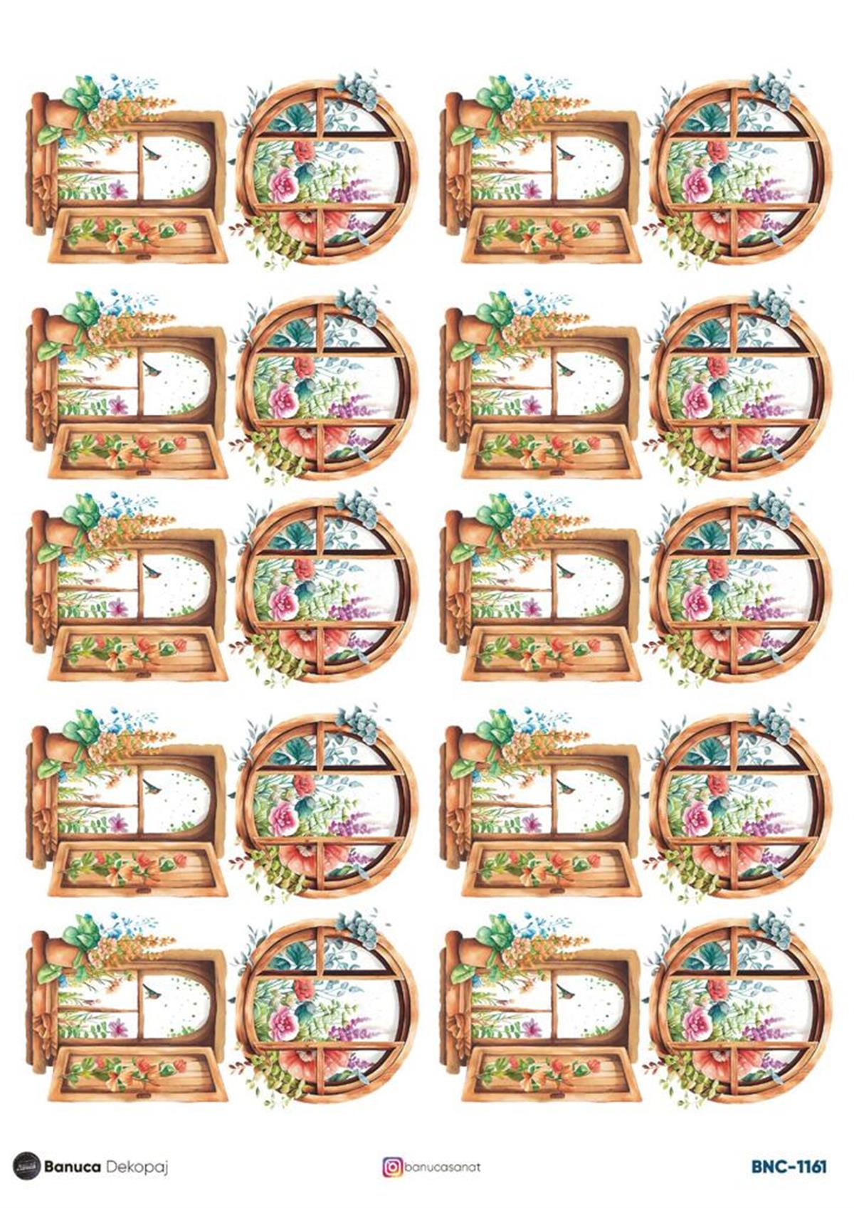 BNC PİRİNÇ DEKOPAJ KAĞIDI  30X41 CM