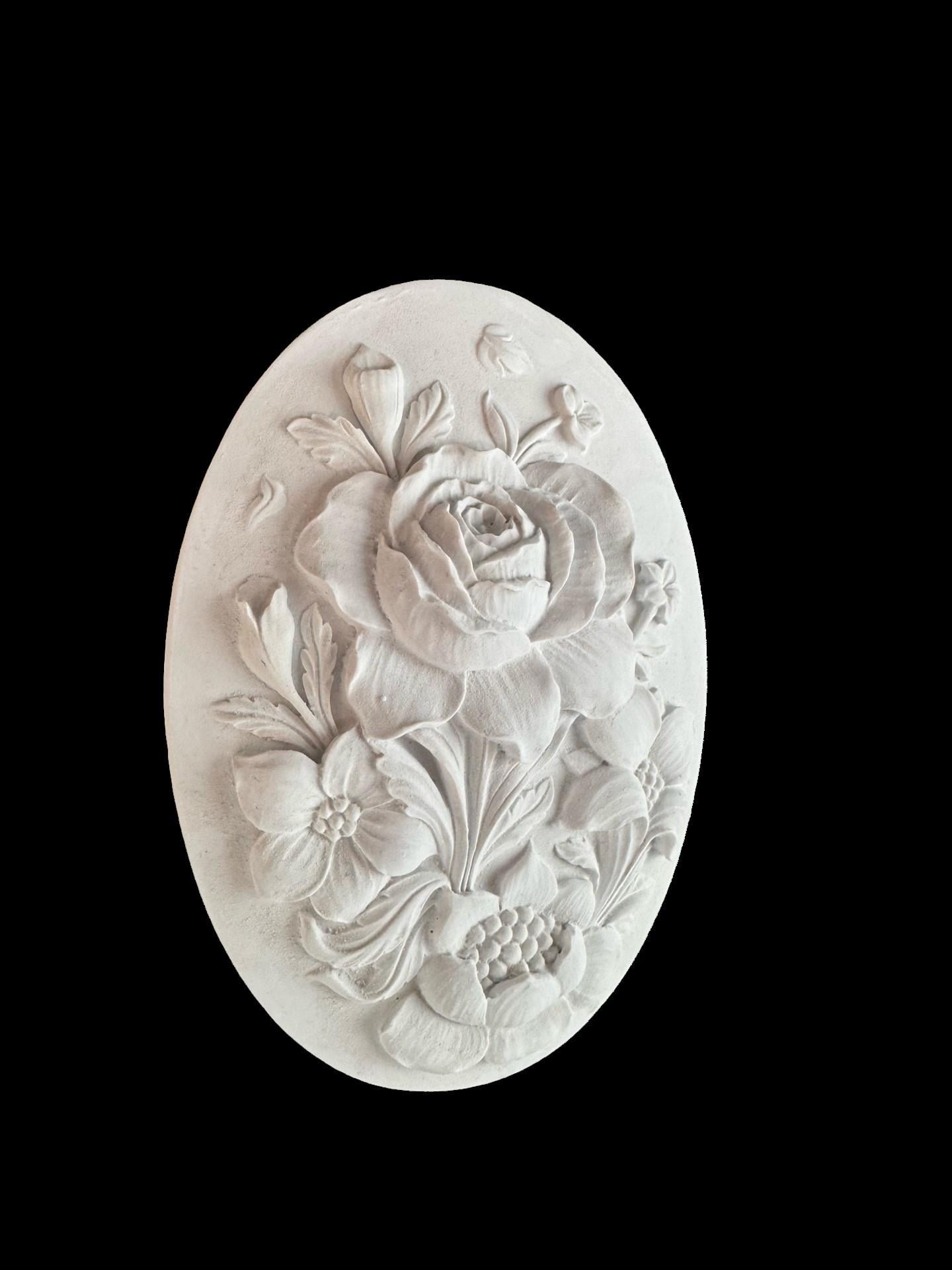 ÇİÇEKLİ DUVAR PANO 18X13 CM