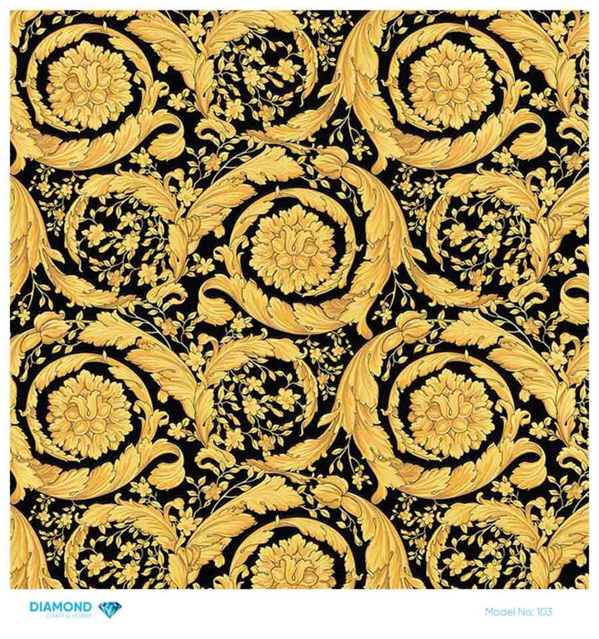 DİAMOND PİRİNÇ KAĞIDI 30X30 CM