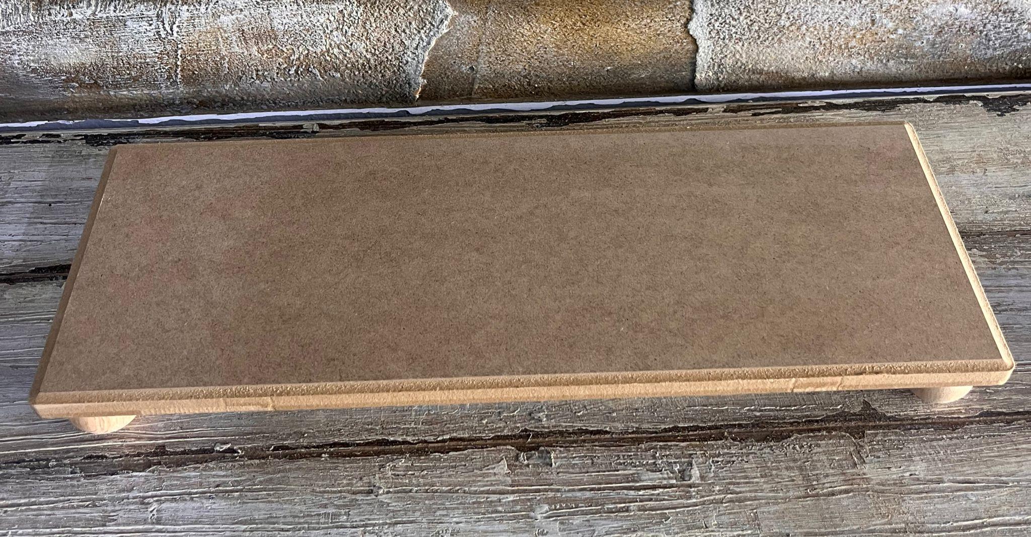 DİKDÖRTGEN AYAKLI SUNUMLUK 14.5X 40 CM