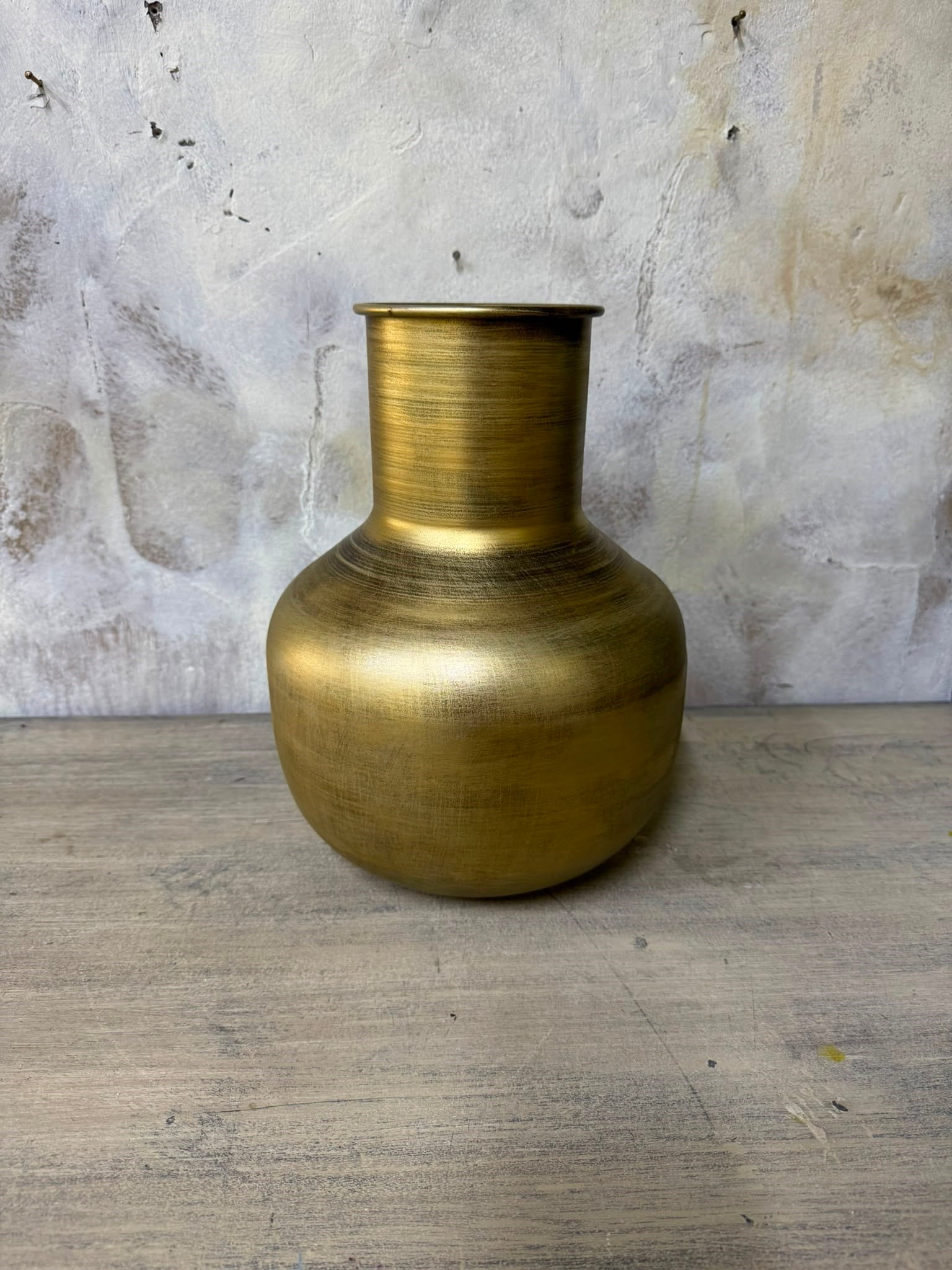 GALVANİZ VAZO 30X21 CM