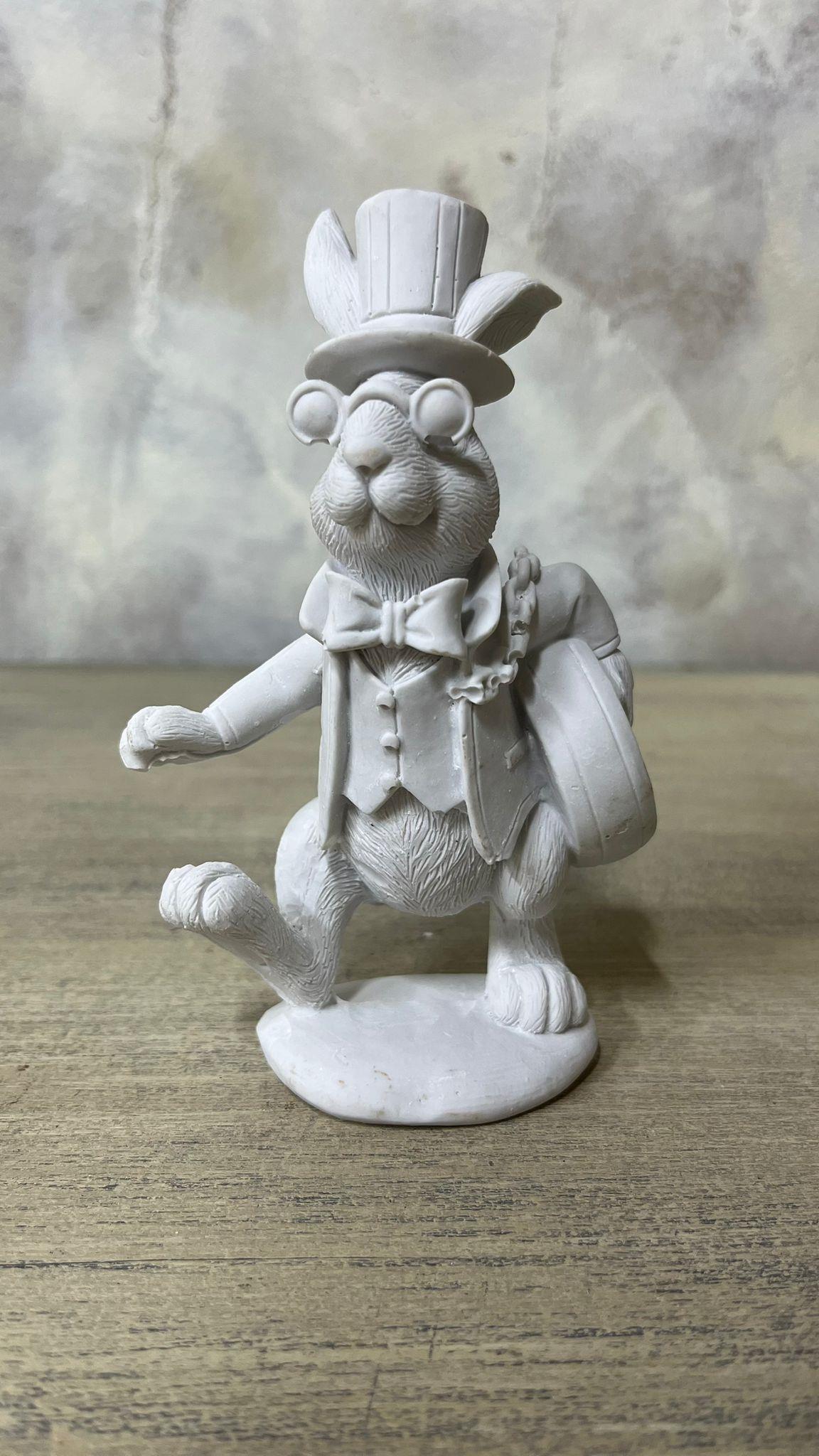 GÖZLÜKLÜ TAVŞAN 14 CM