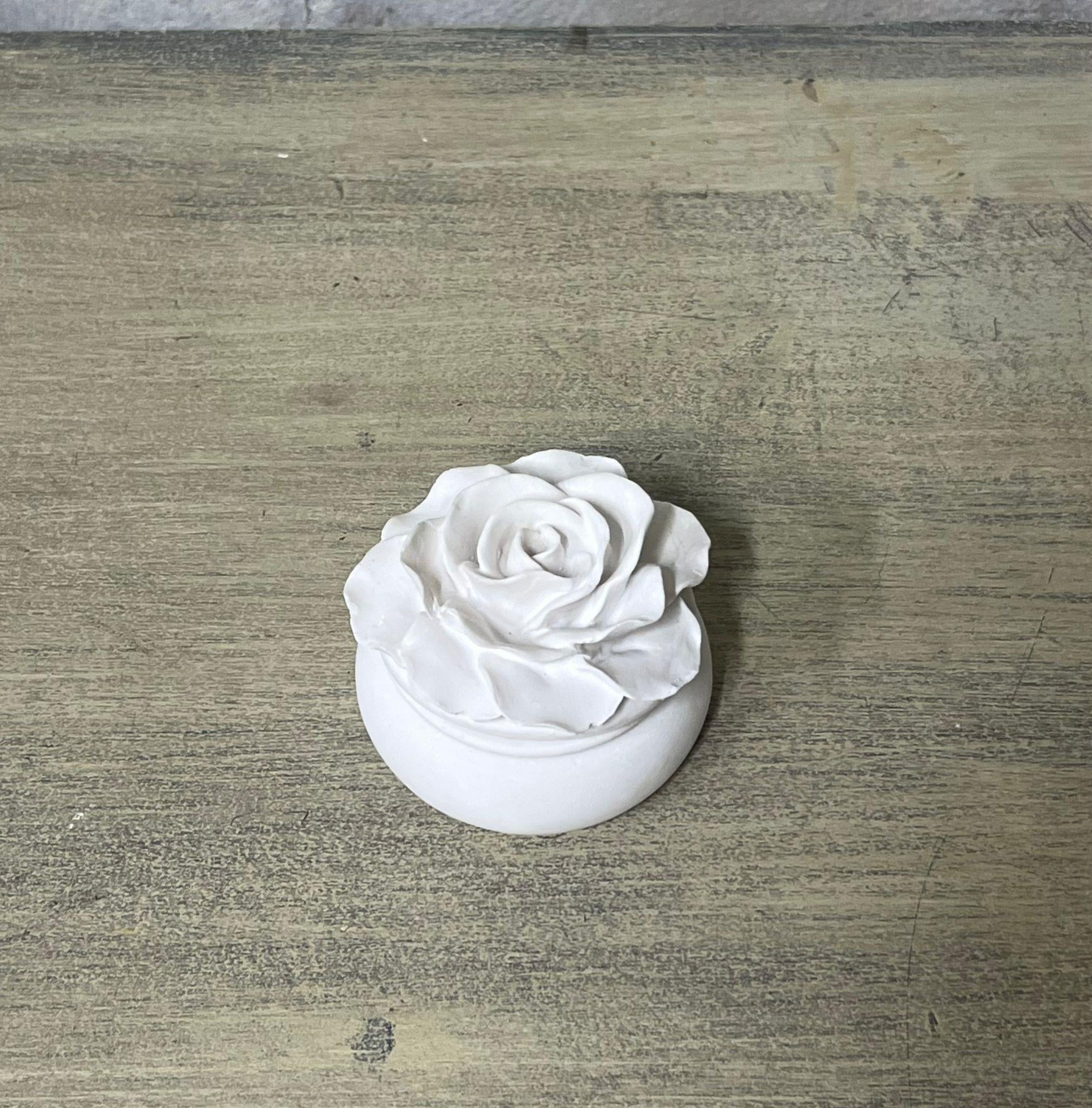 Gül Kutu Mumluk 7,5 x 7,5 cm