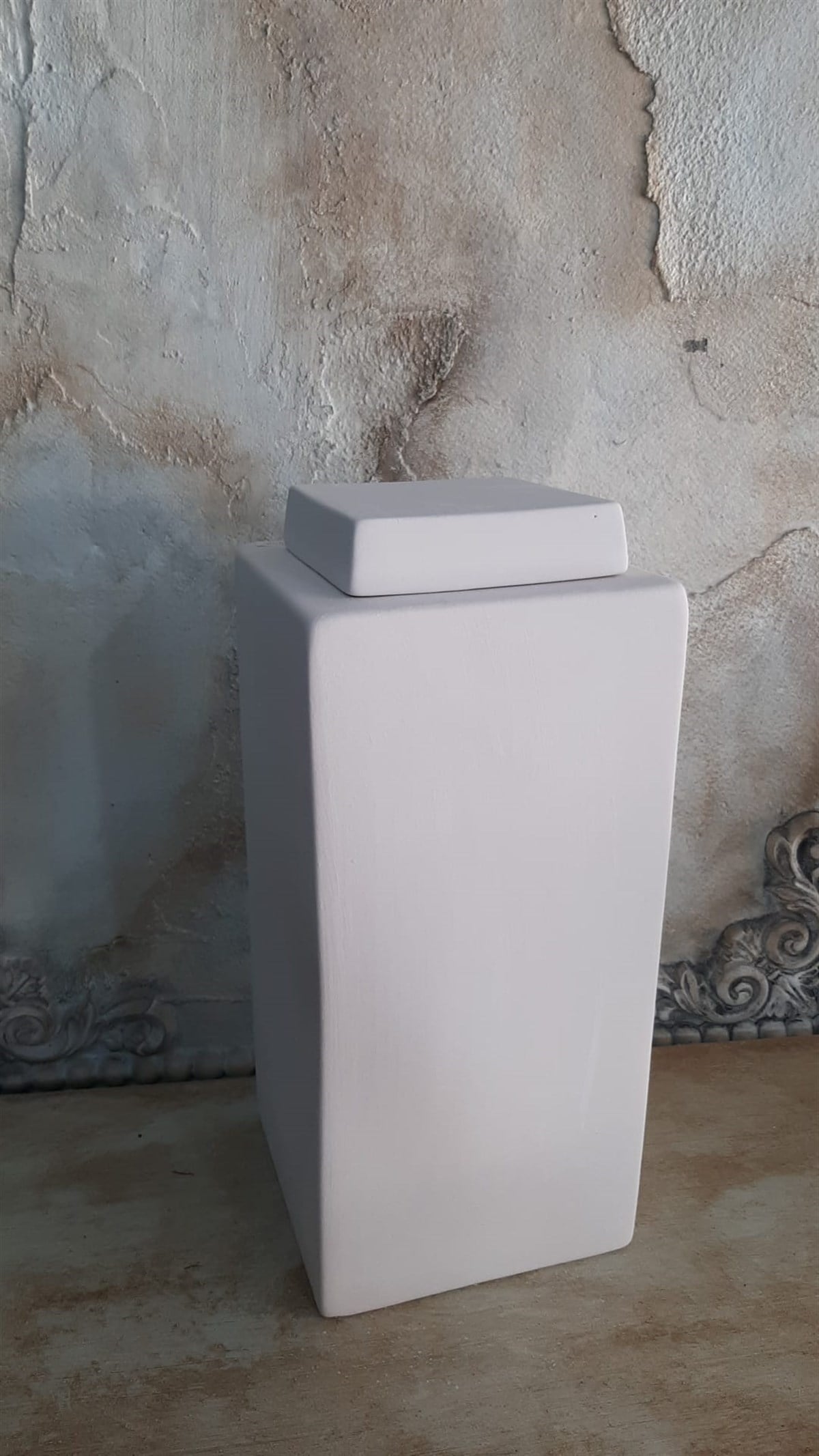 KAPAKLI KARE KÜP 30X13 CM