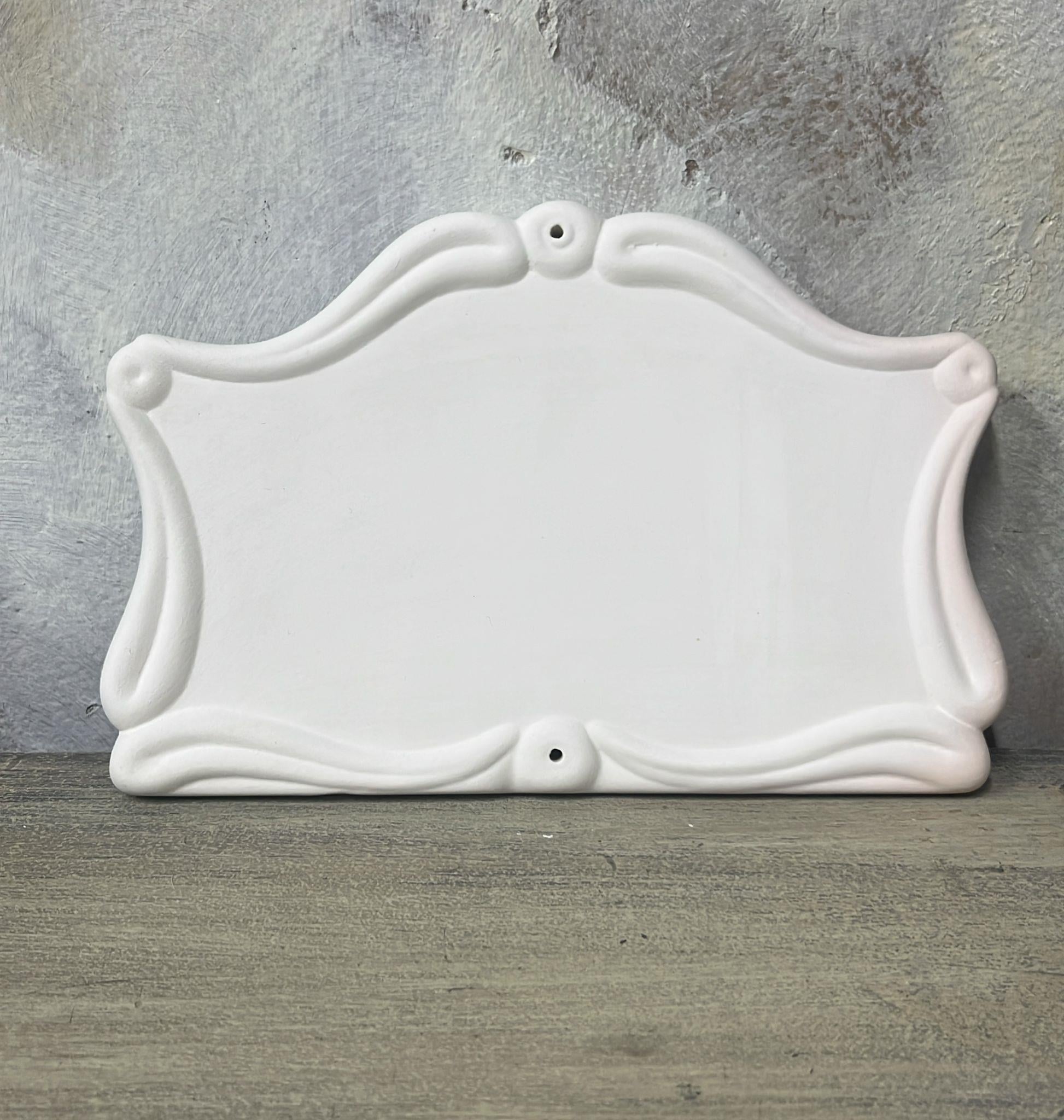 Kapı İsimlik ve Dekoratif Pano 21.5 x 14.5 x 1.5 cm
