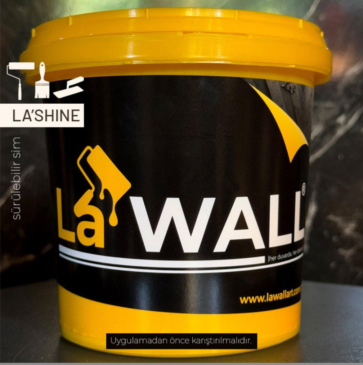La'Wall La'Shine Sürülebilir Sim Silver (Gümüş) 1 kg