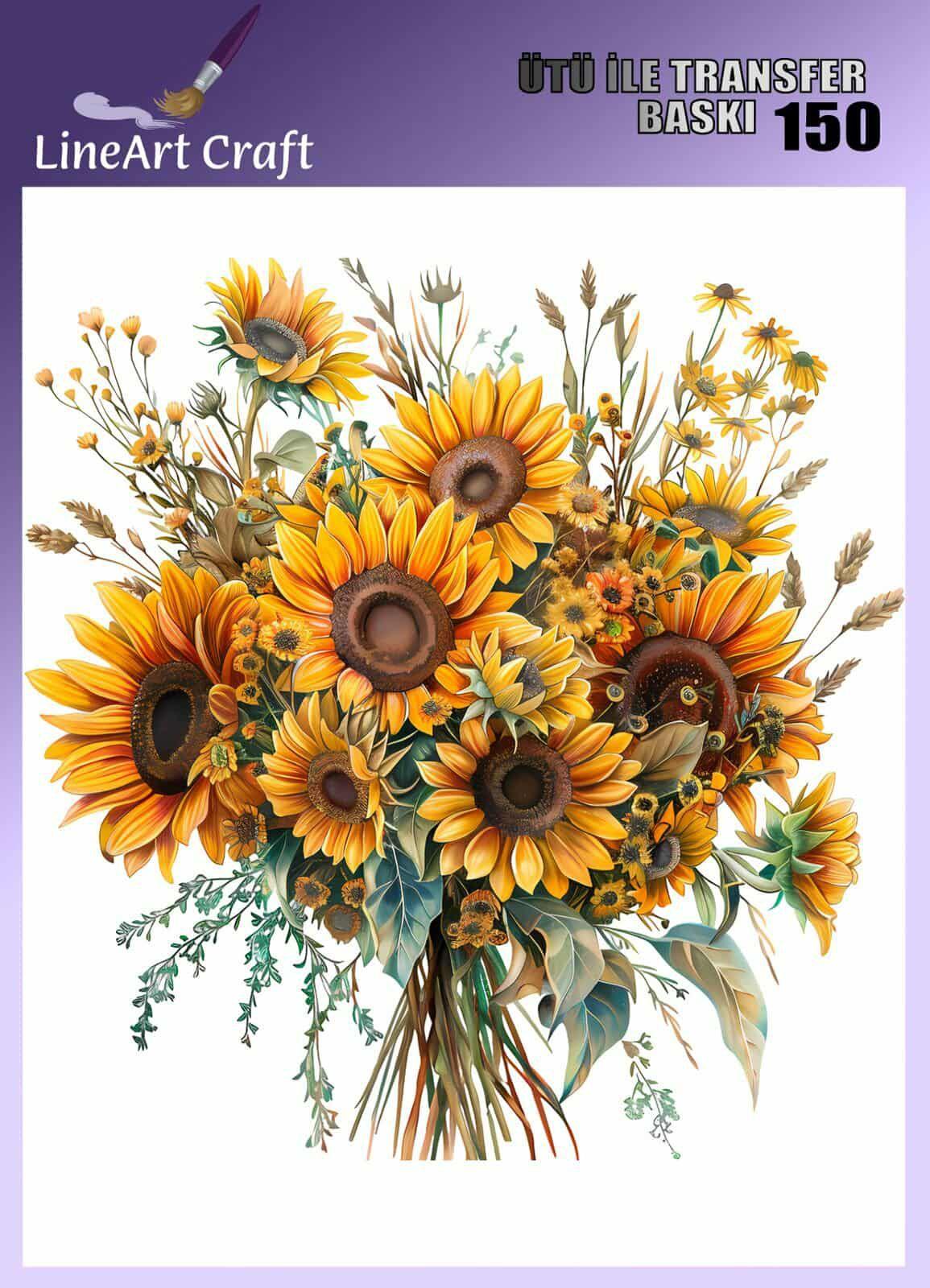 LineArt Kumaş Transfer Kağıdı 20×20 cm