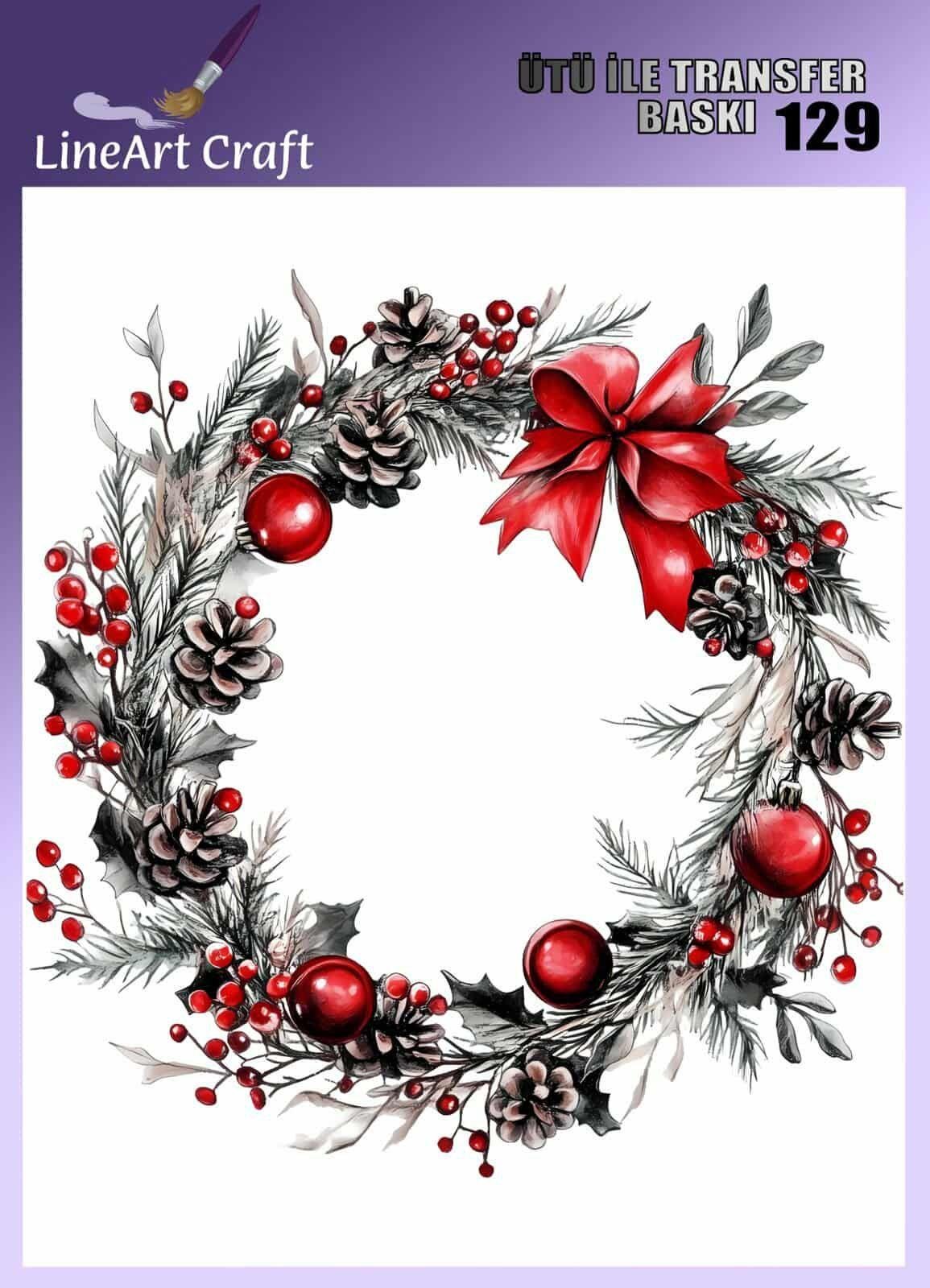 LineArt Kumaş Transfer Kağıdı 20×20 cm