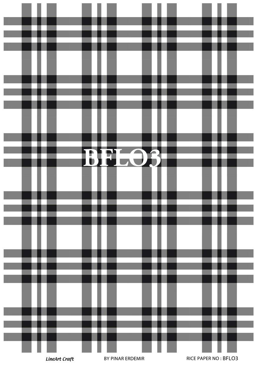 LİNEART PİRİNÇ KAĞIDI  BFLO3