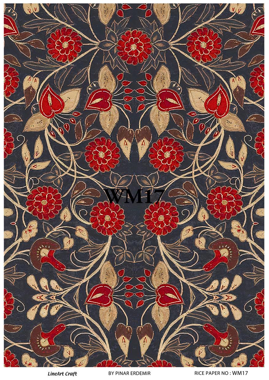 LİNEART PİRİNÇ KAĞIDI WM17