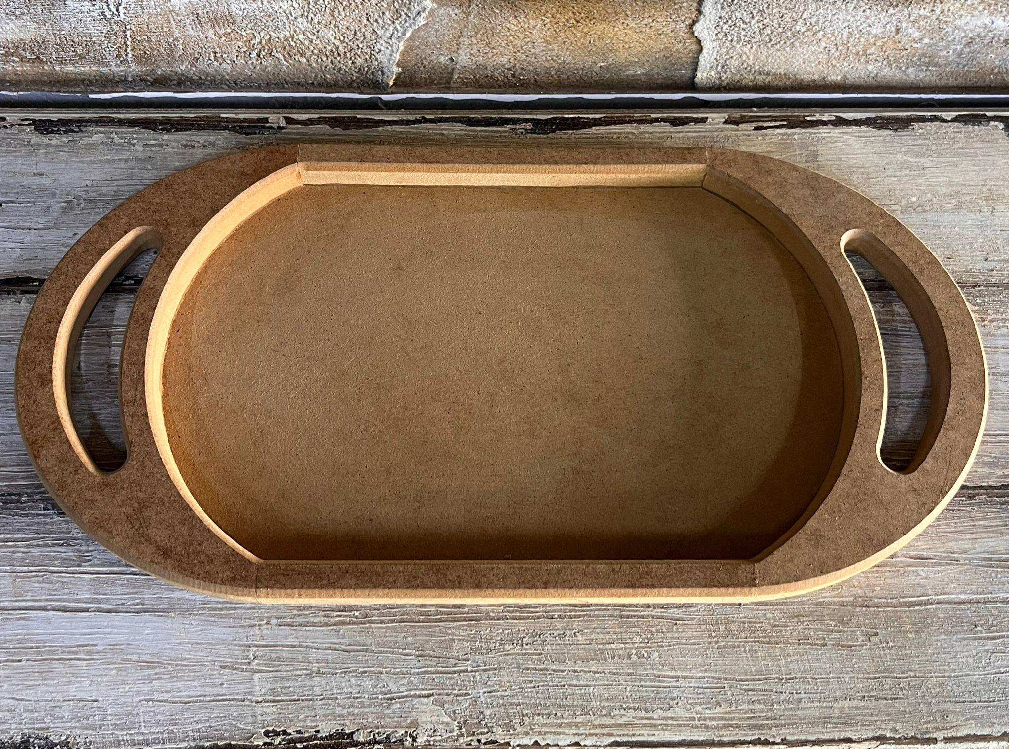OVAL KÜÇÜK BOY SUNUMLUK 44X21 CM