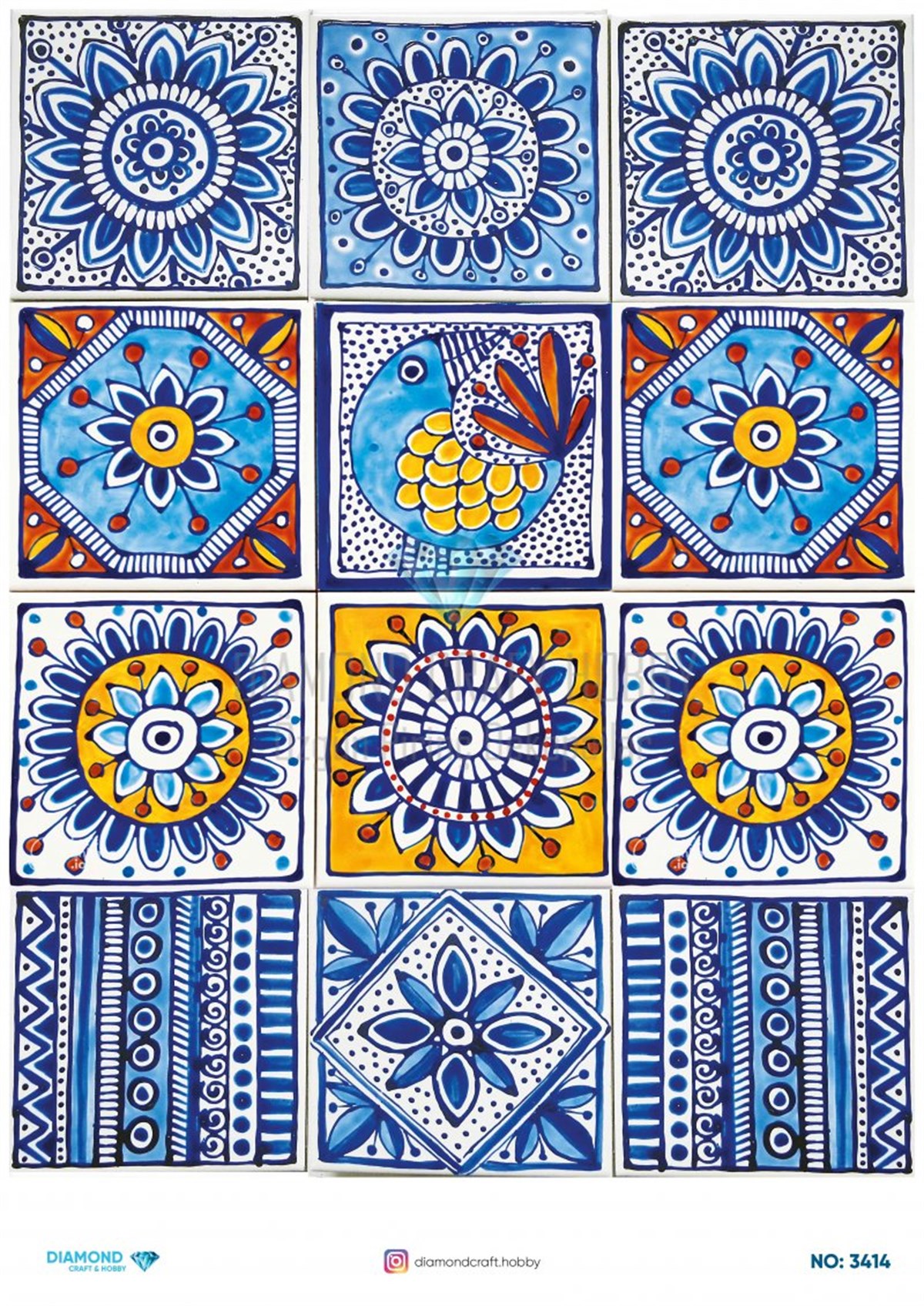 PİRİNÇ DEKOPAJ 3414