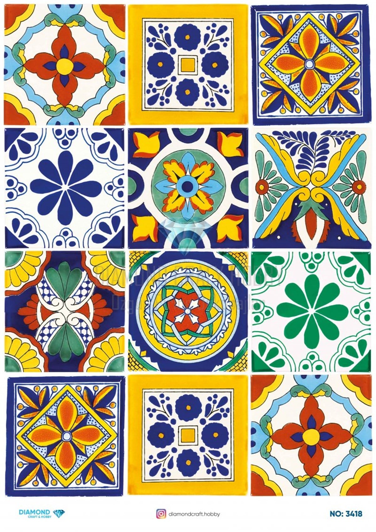 PİRİNÇ DEKOPAJ 3418