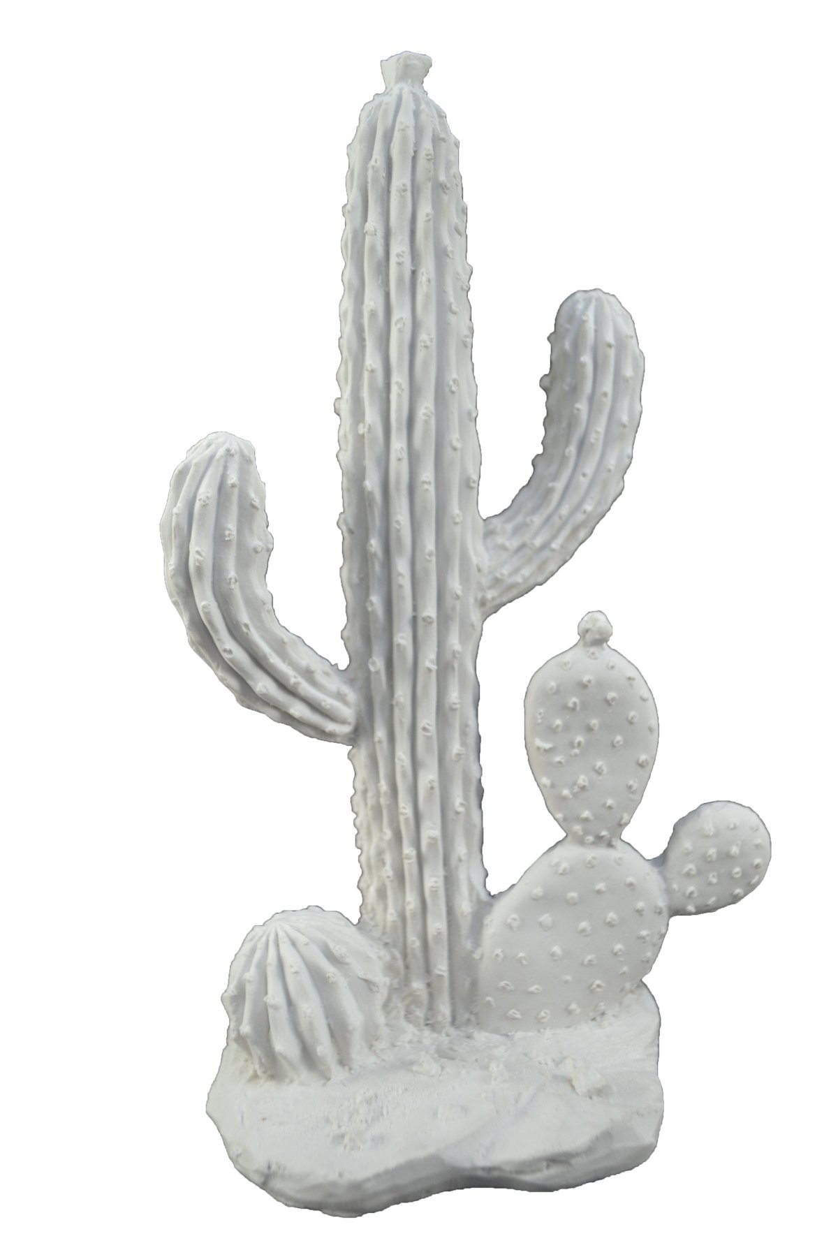 Polyester 3Lü Kaktüs Obje \ 21X12cm