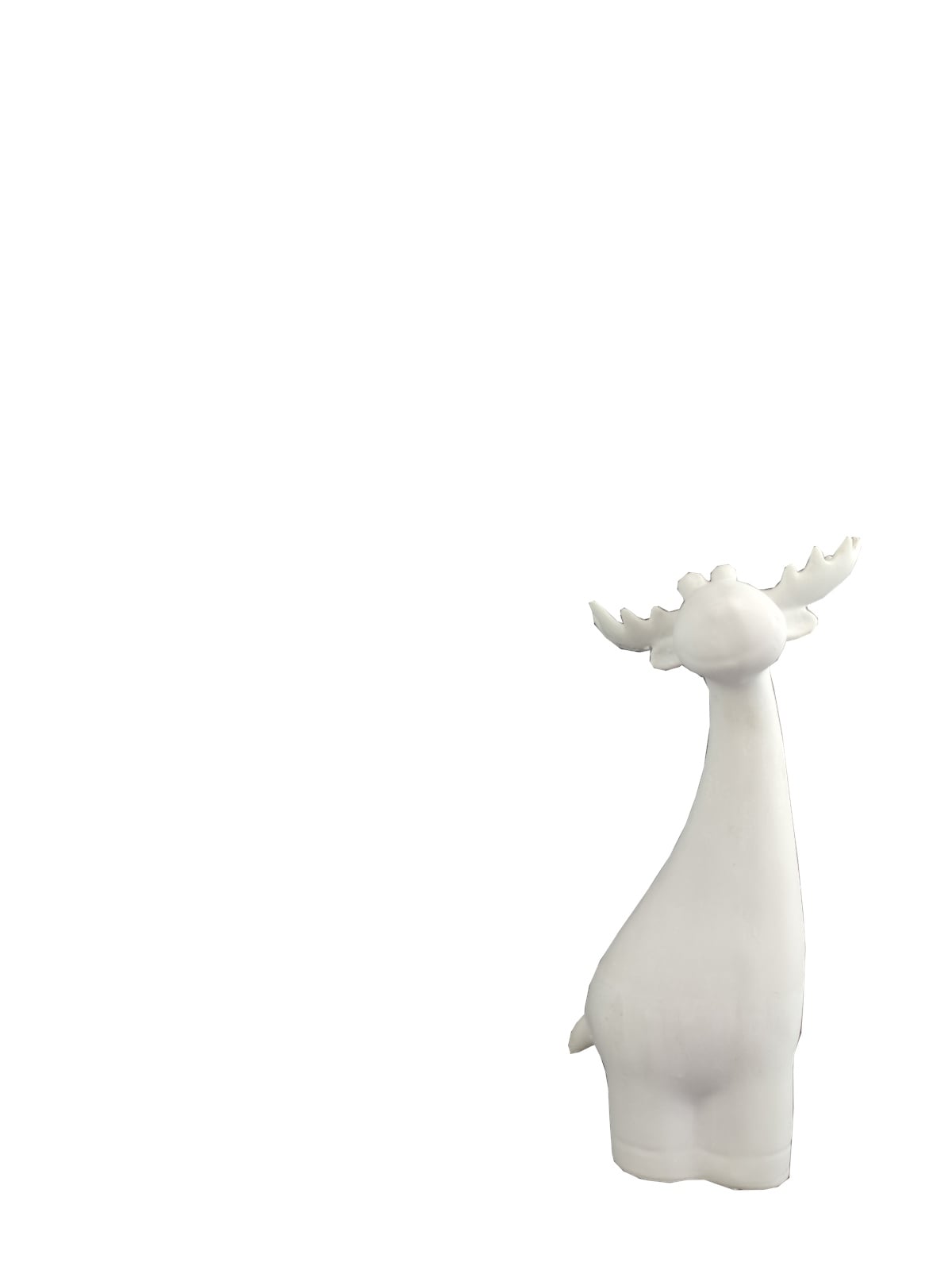 Polyester Küçük Sevimli Geyik \ 21X10cm