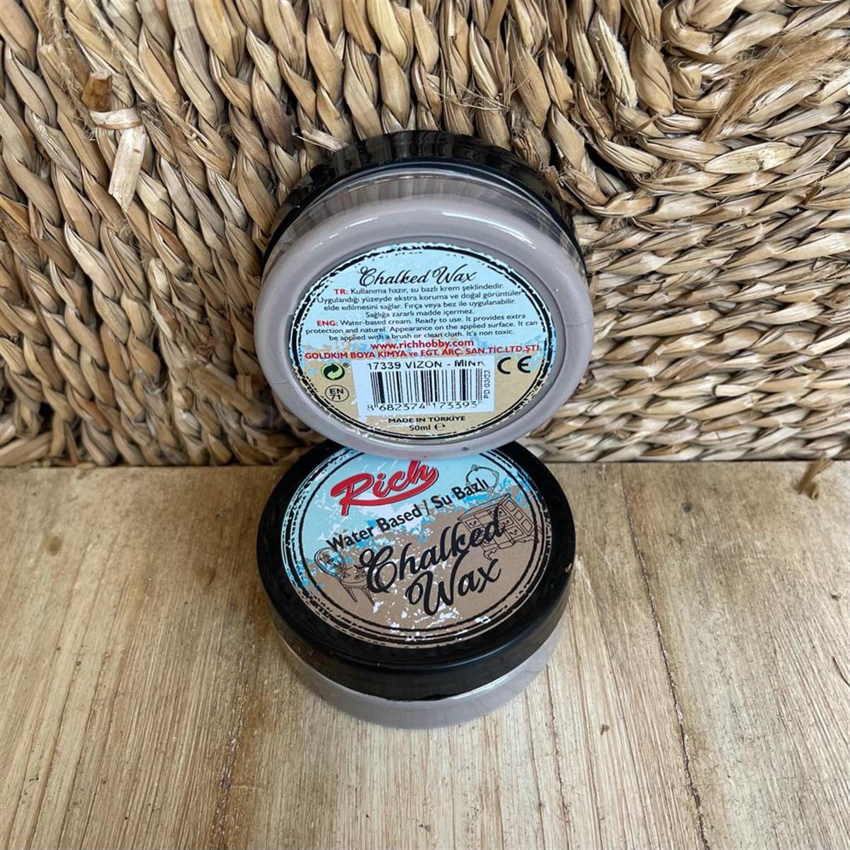 RİCH CHALKED WAX VİZON 