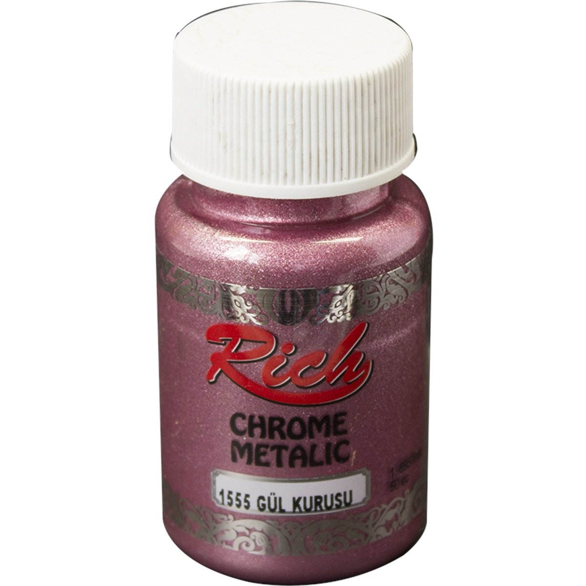 Rich Chrome Metalik Boya Gül Kurusu 50 cc