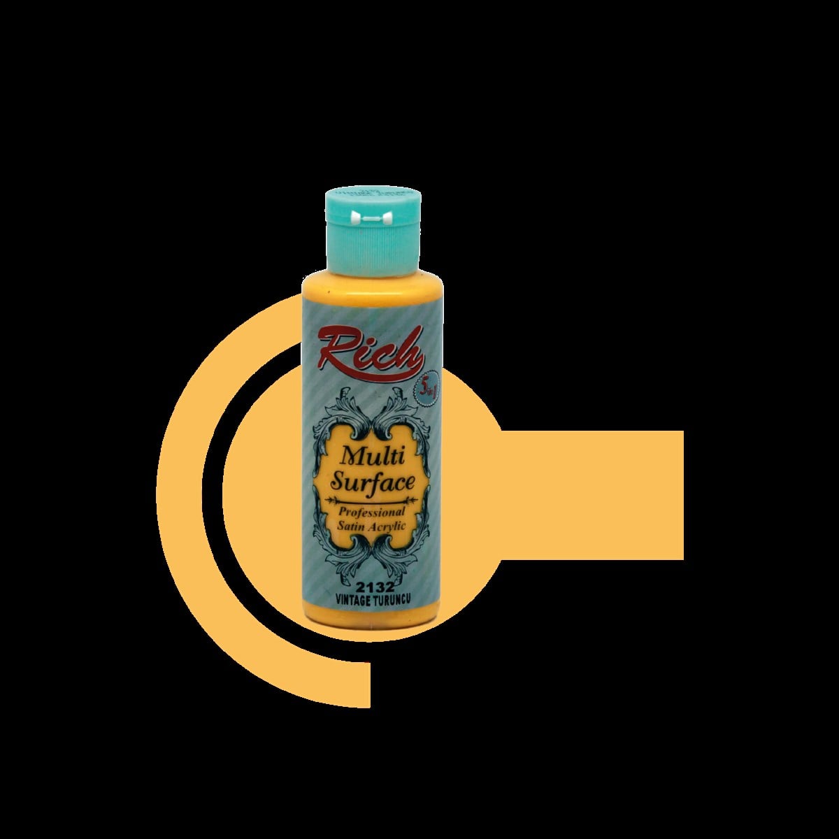 Rich Multi Surface Vintage Turuncu