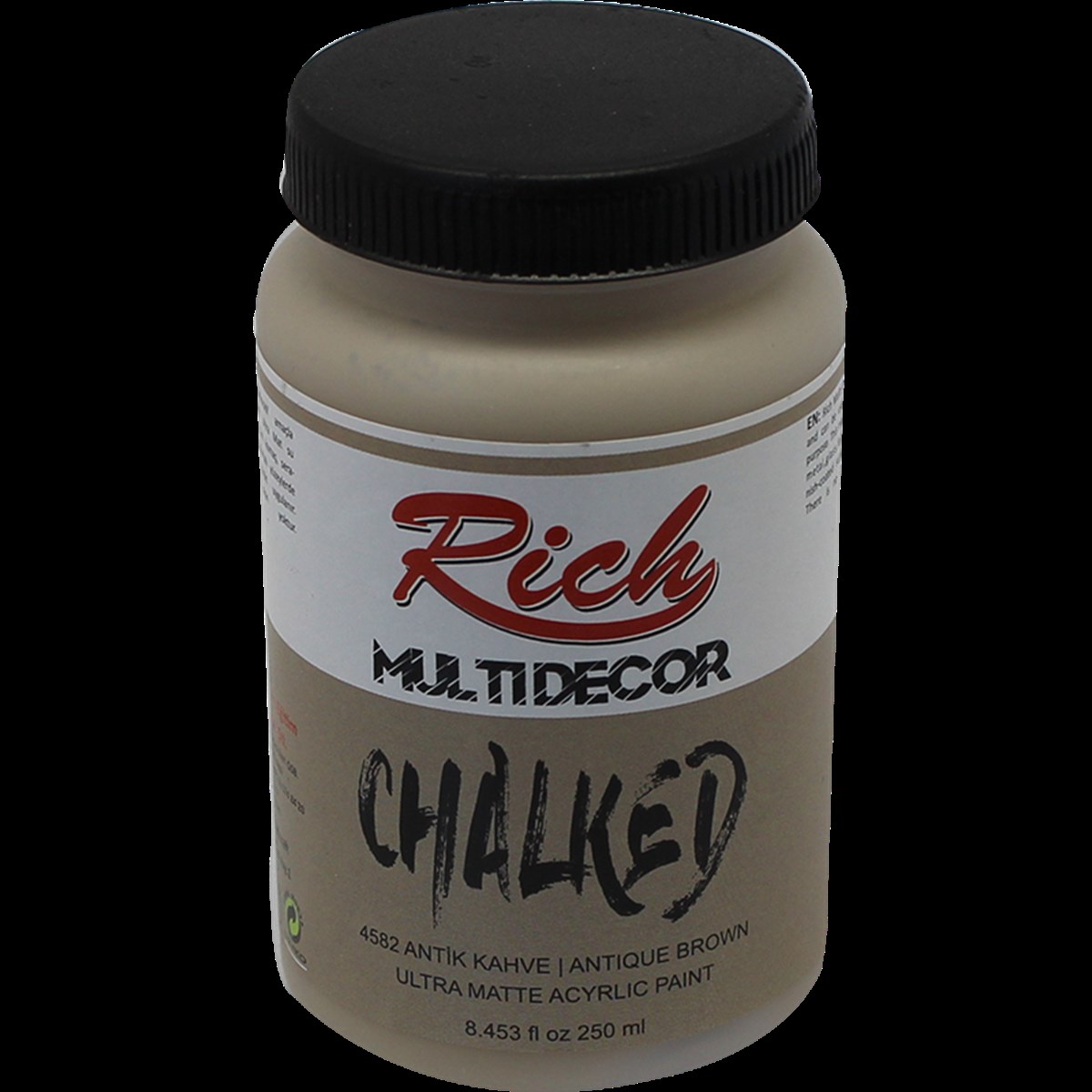 Rich Multidecor Chalked Antik Kahve
