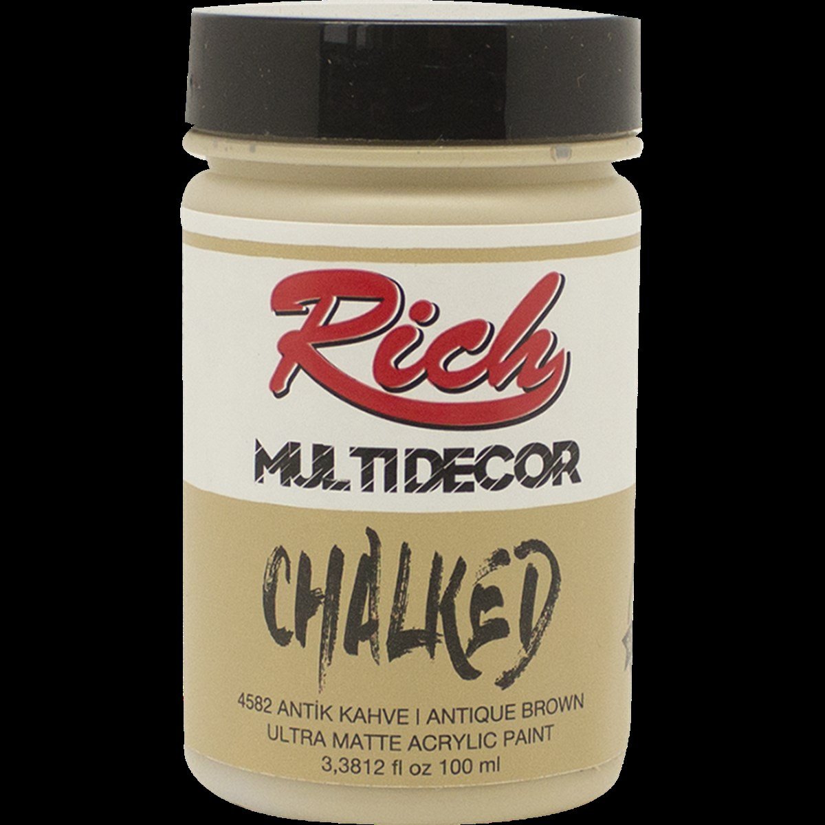 Rich Multidecor Chalked Antik Kahve